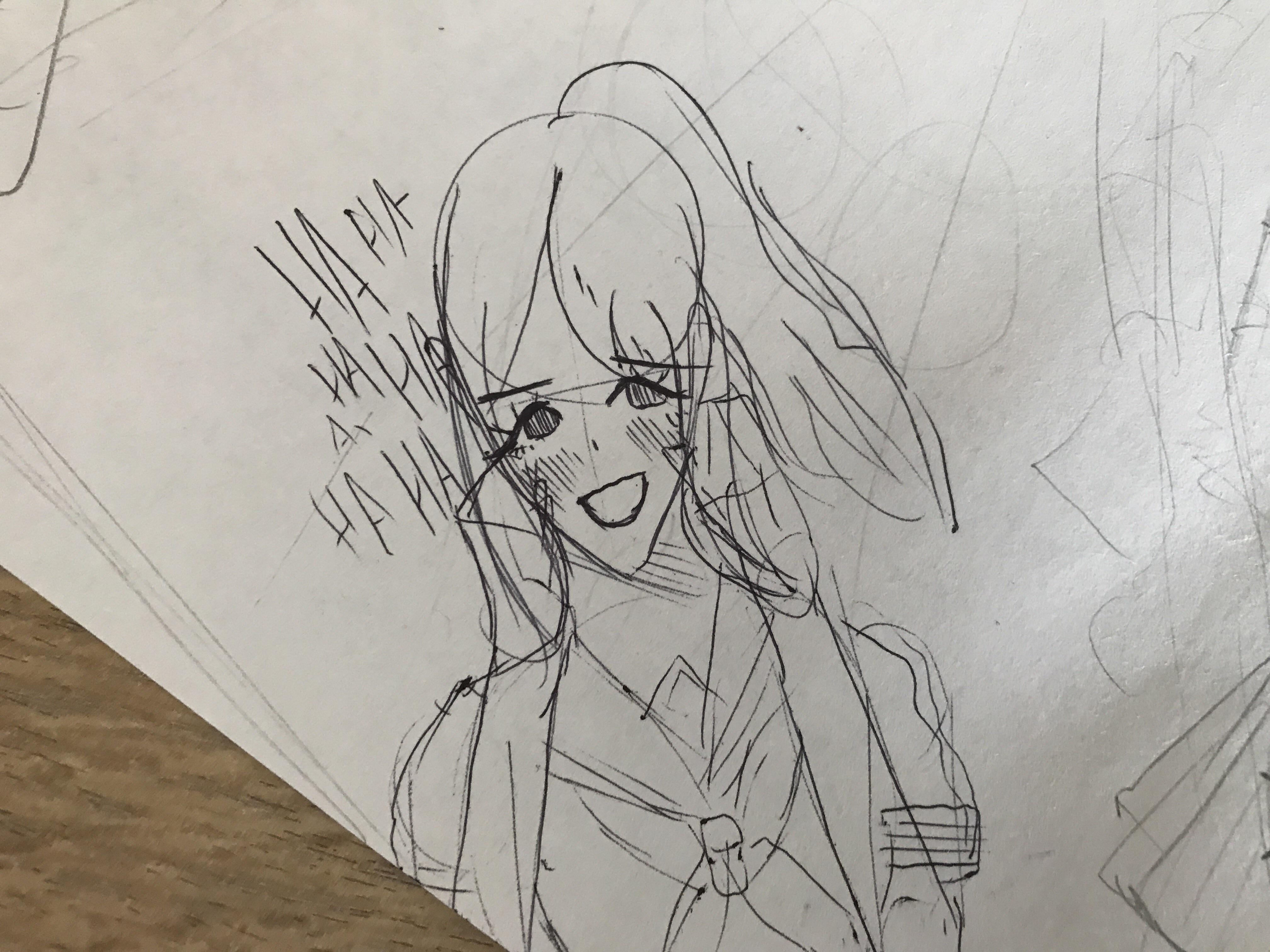 Ayano laughing (fanart) r/yandere_simulator