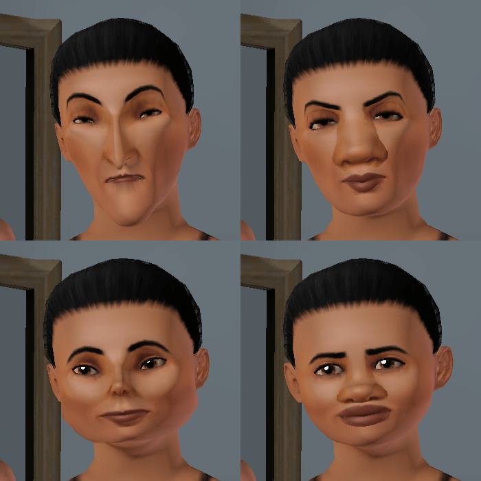 So tell me more about how Sims 3 is all pudding faces who look