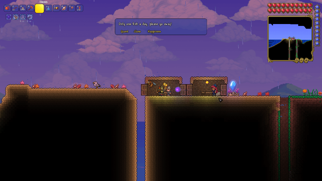 Is there a way to skip time for the angler? I need the fish finder for