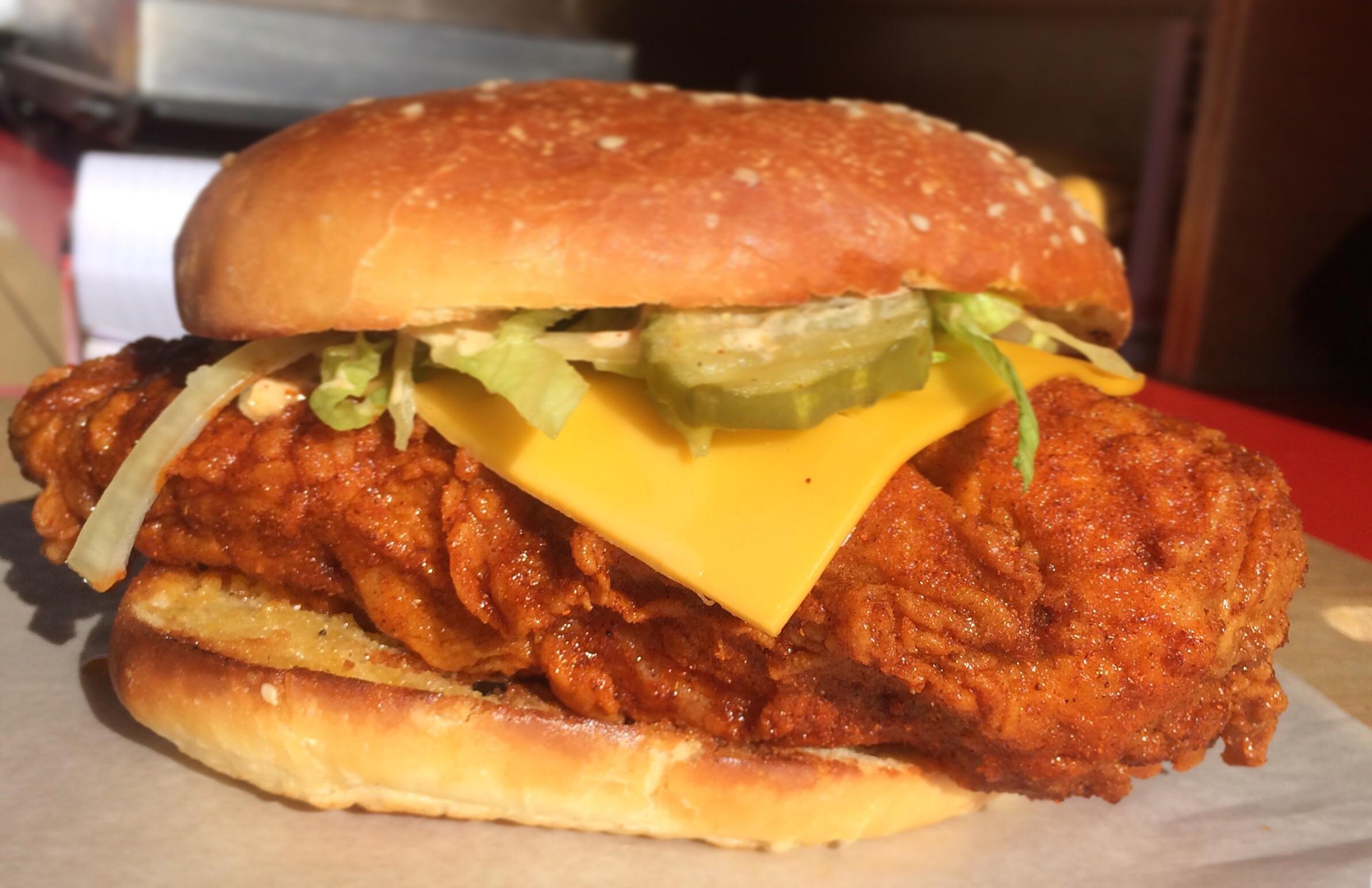 Nashville Hot Chicken Sandwich r/eatsandwiches