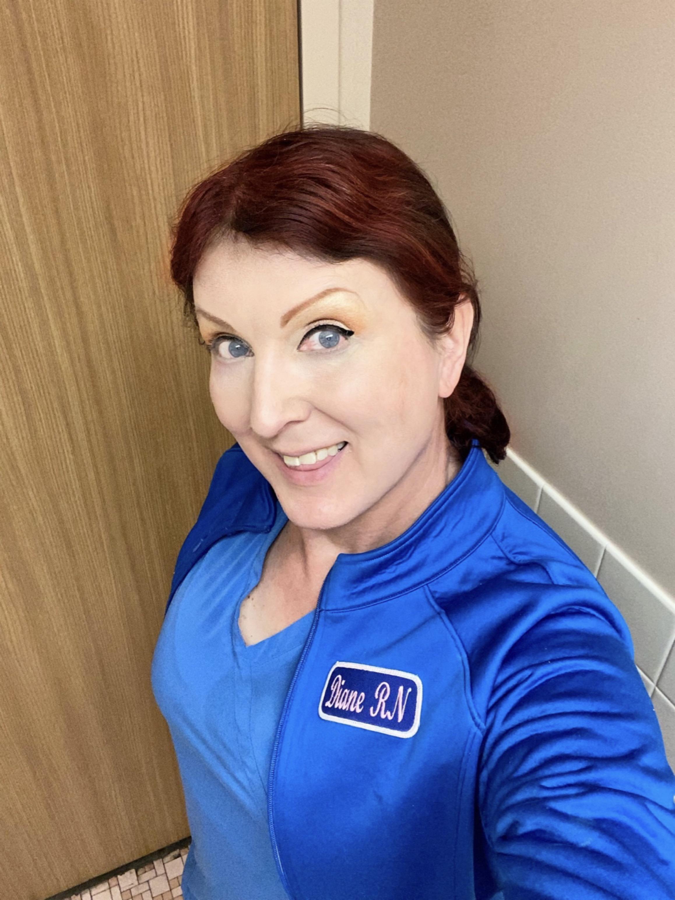 Happy Nurses Week! Diane M2F, age 57 and a Registered Nurse for 32