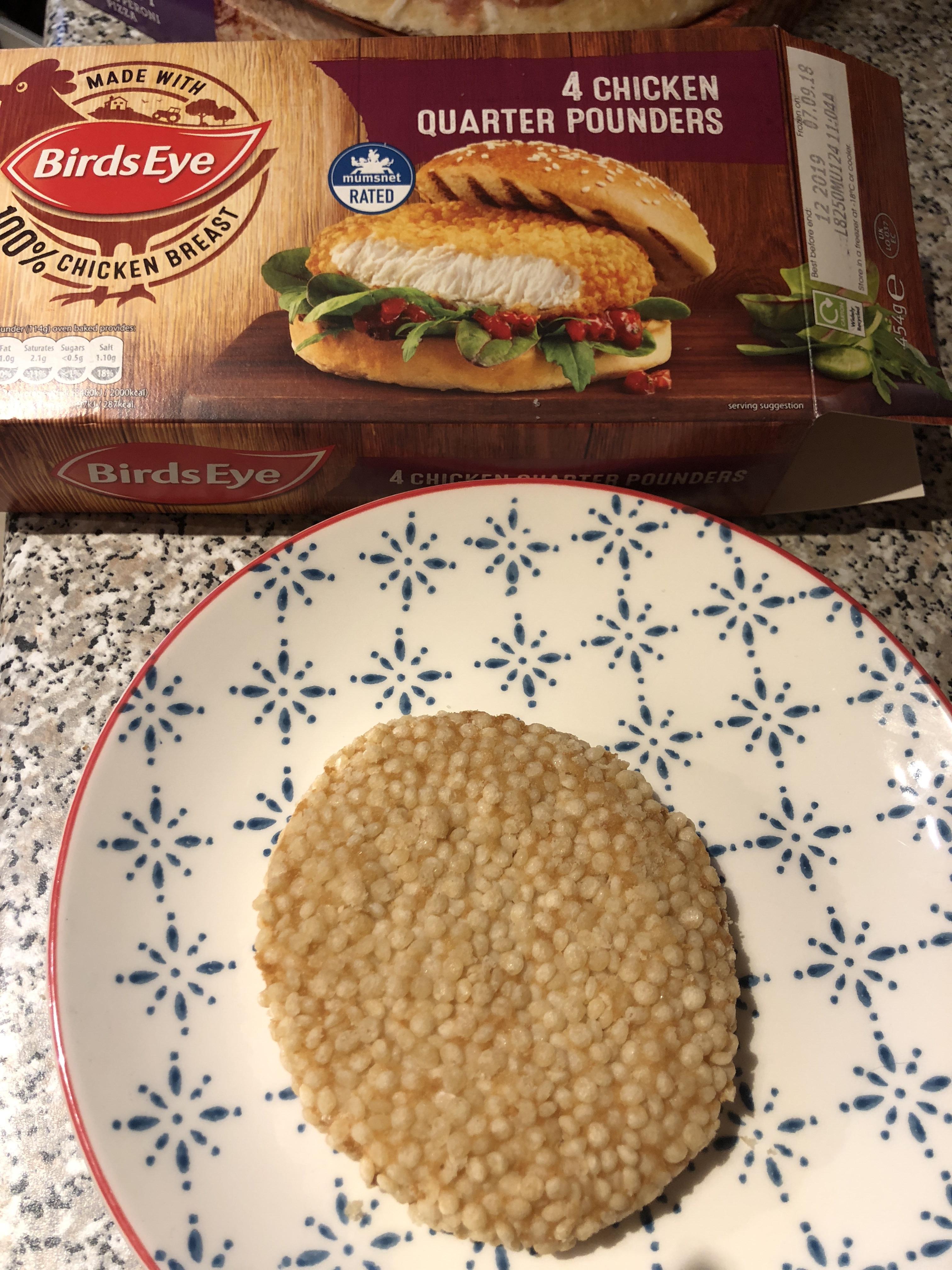 Basically a chicken nugget covered in Rice Krispies. Not gonna lie, I