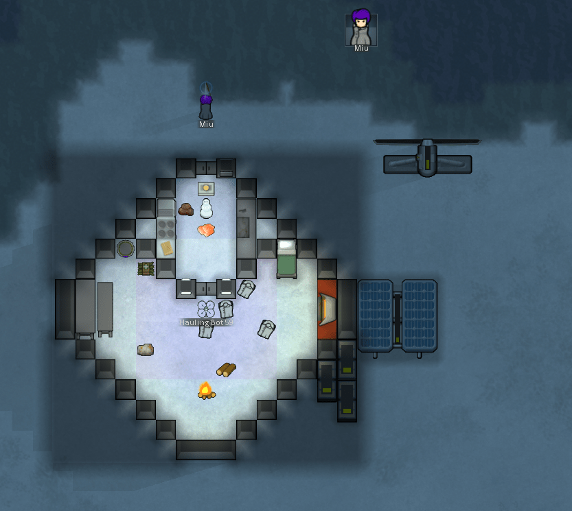 Most efficient use of materials to maximize room in cold environments