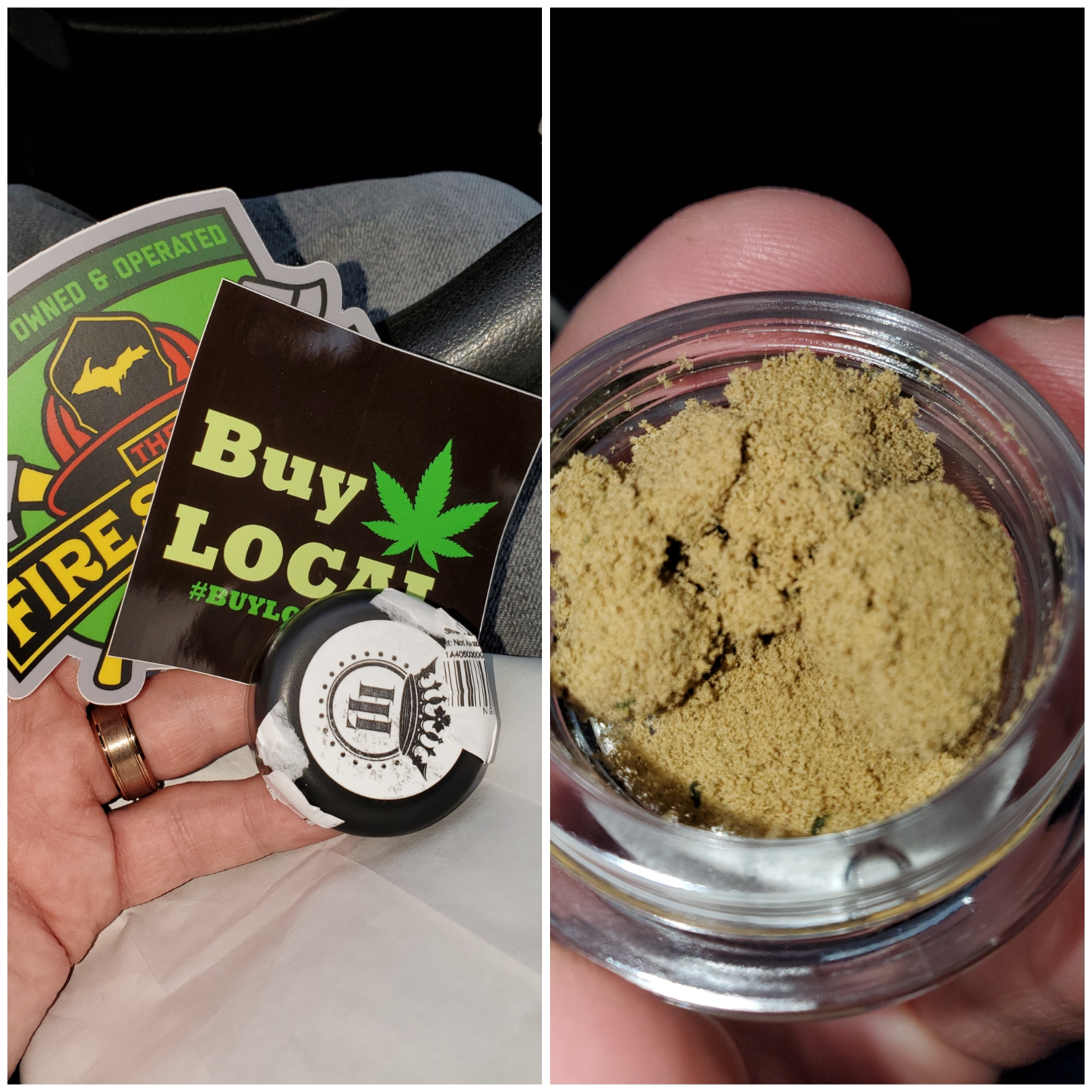 First Legal Purchase!!!! 1g of Kief r/trees