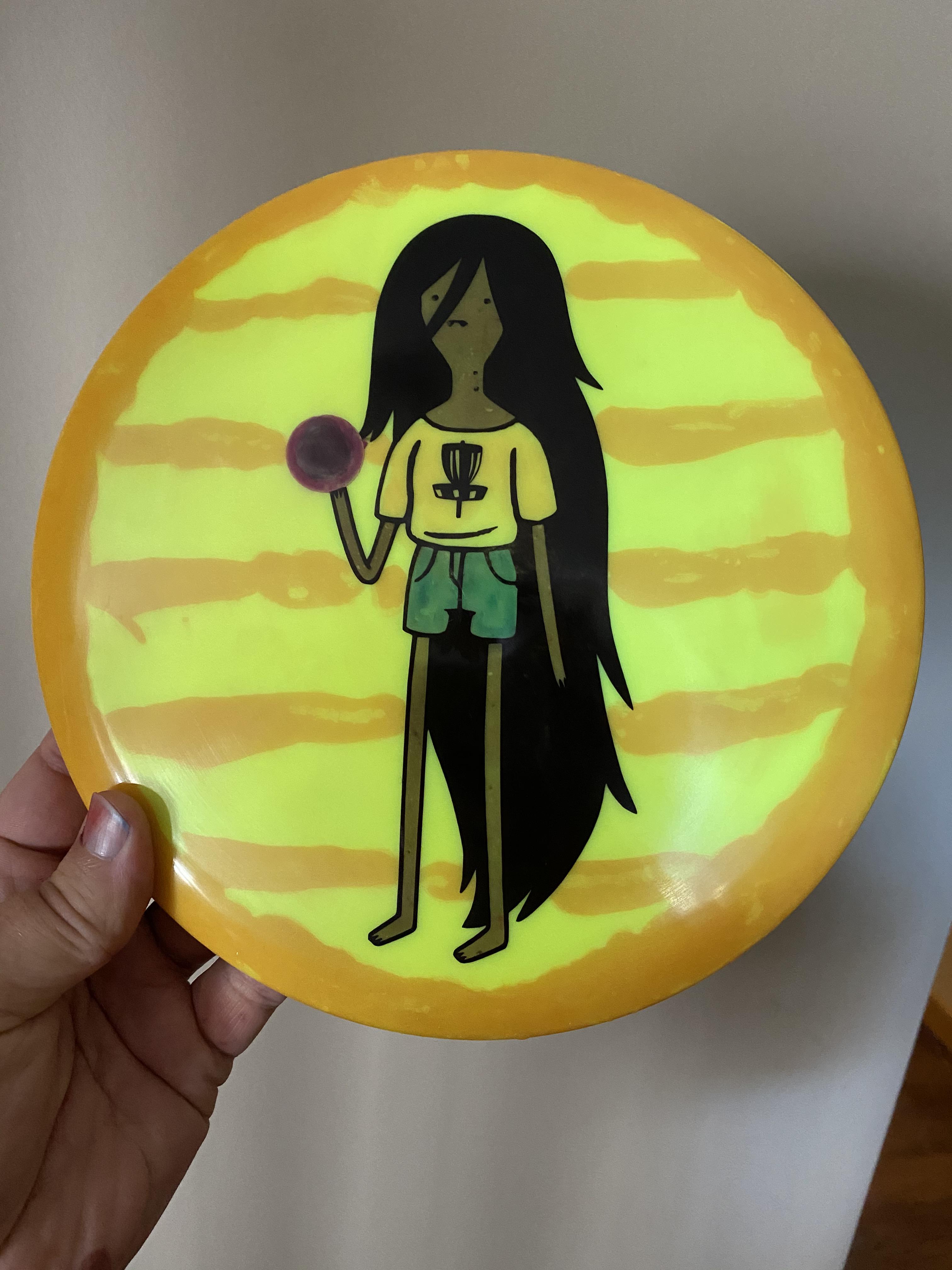 Marceline the Disc Golf Queen r/discdyeing