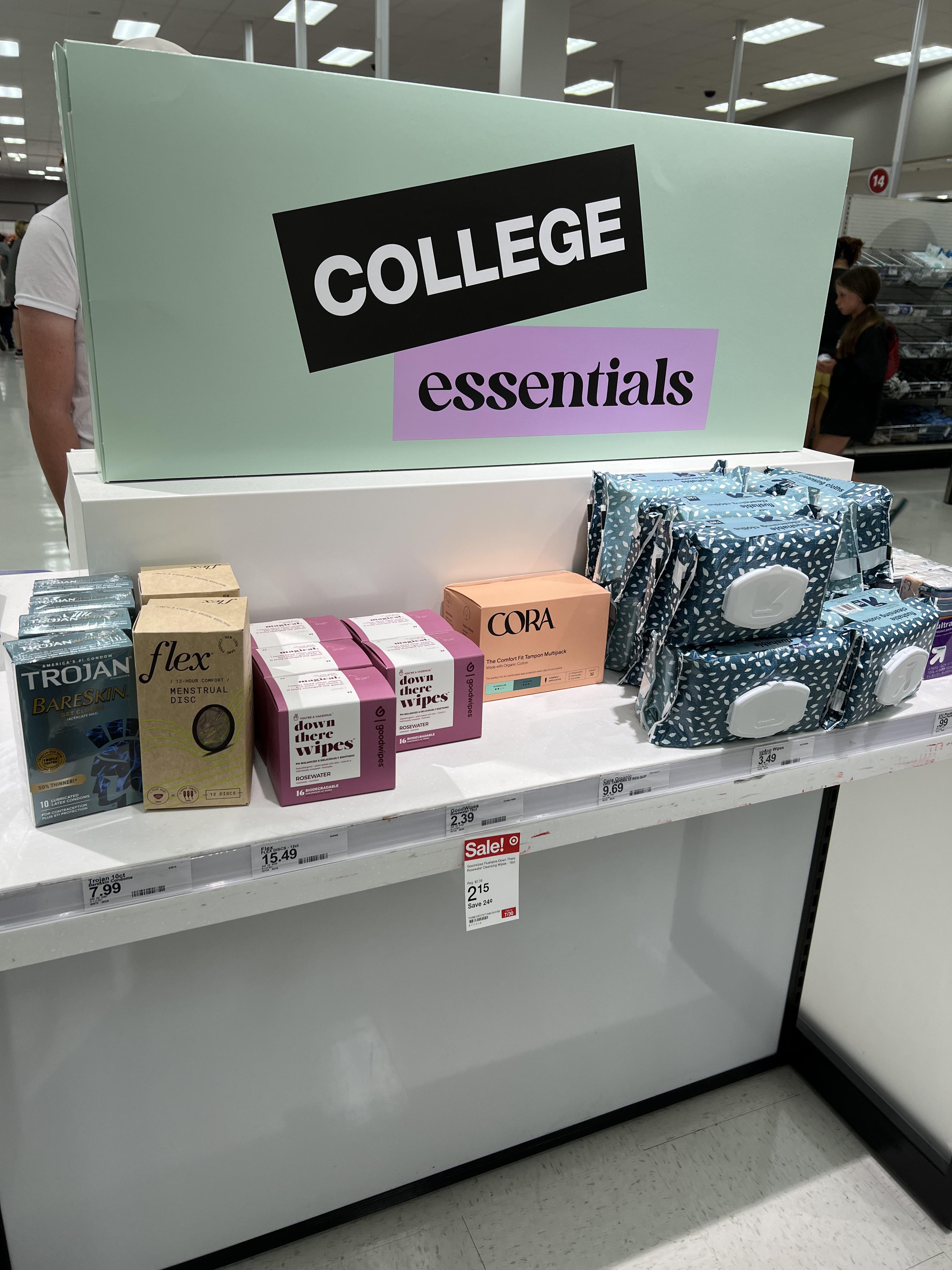 The college essentials, according to target r/funny