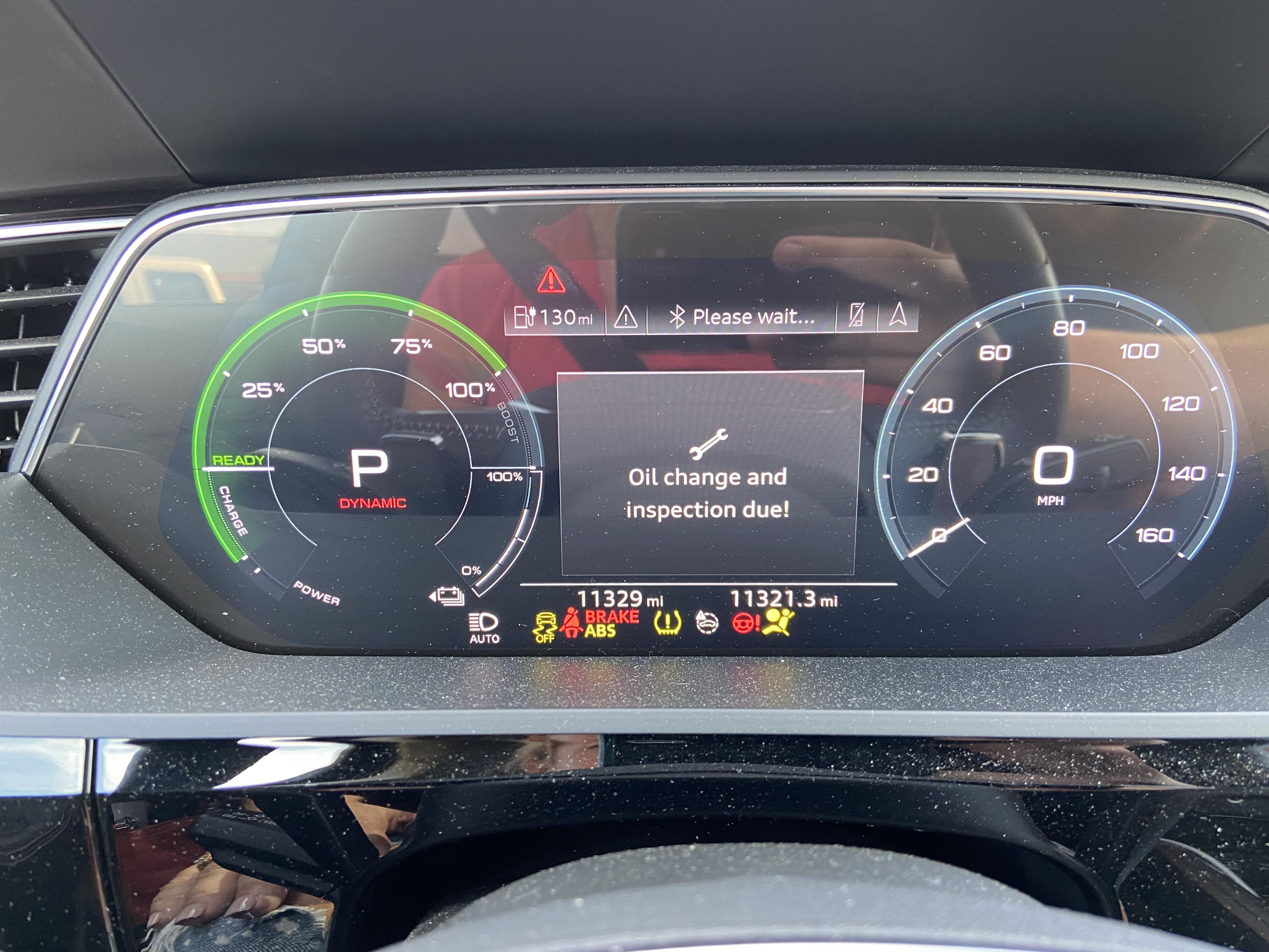 My mom’s electric car says it needs an oil change. r/funny