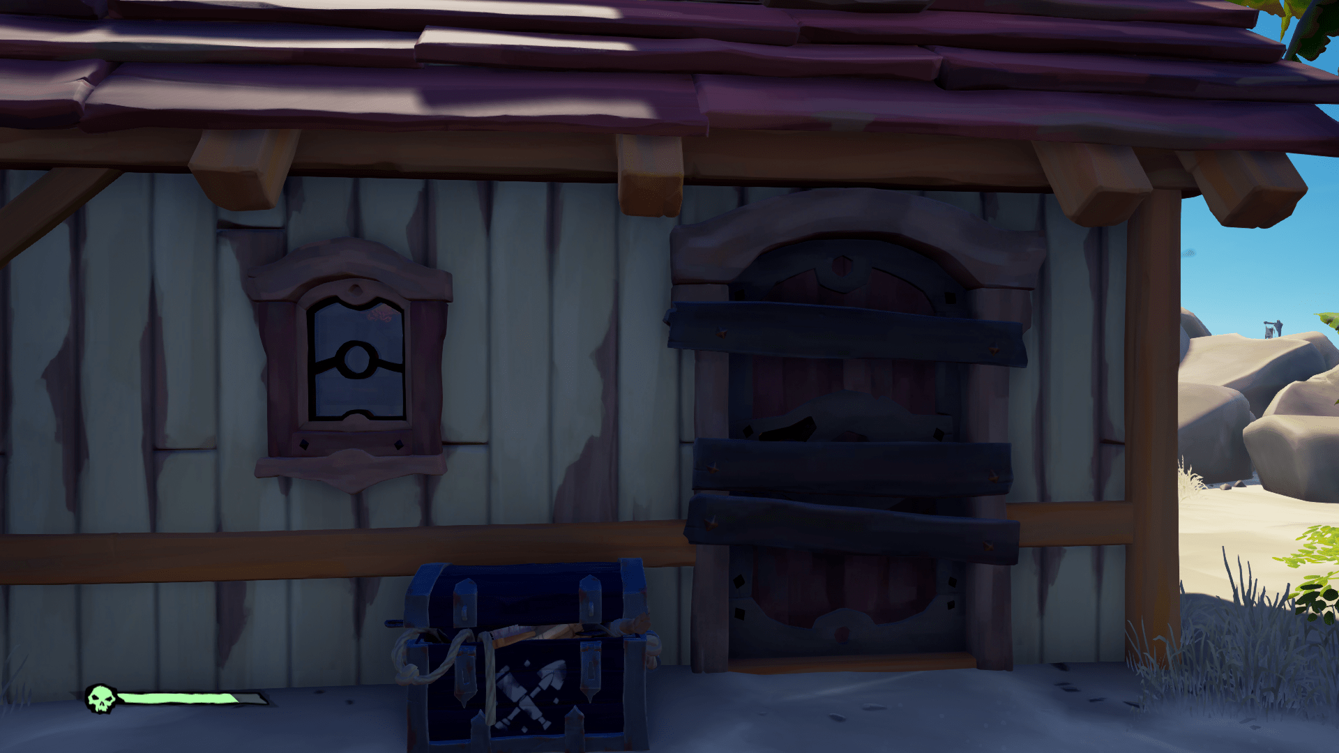 Item Shop Boarded Up? I just completed the Cursed Sails
