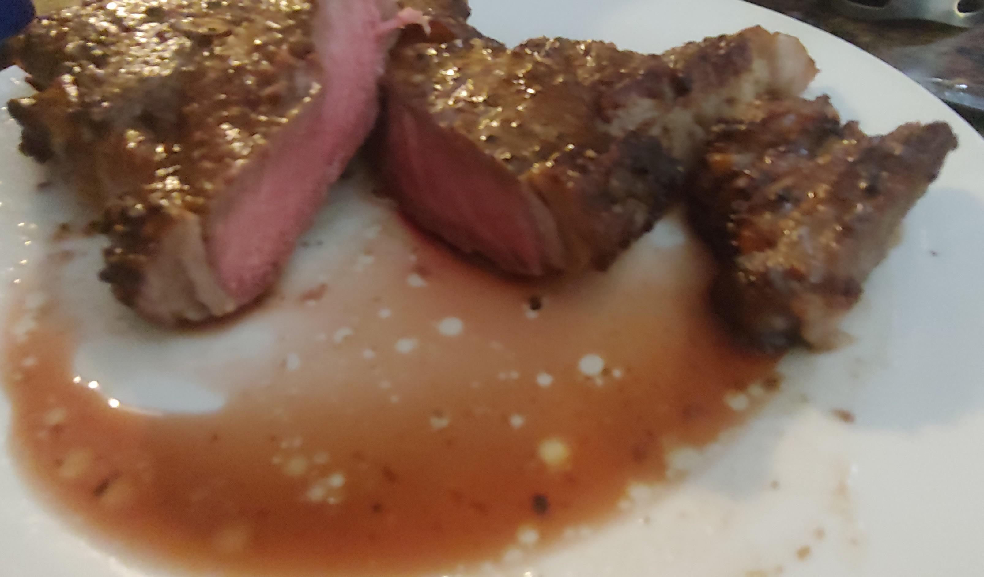 I think my air fried steak is almost perfect. r/steak