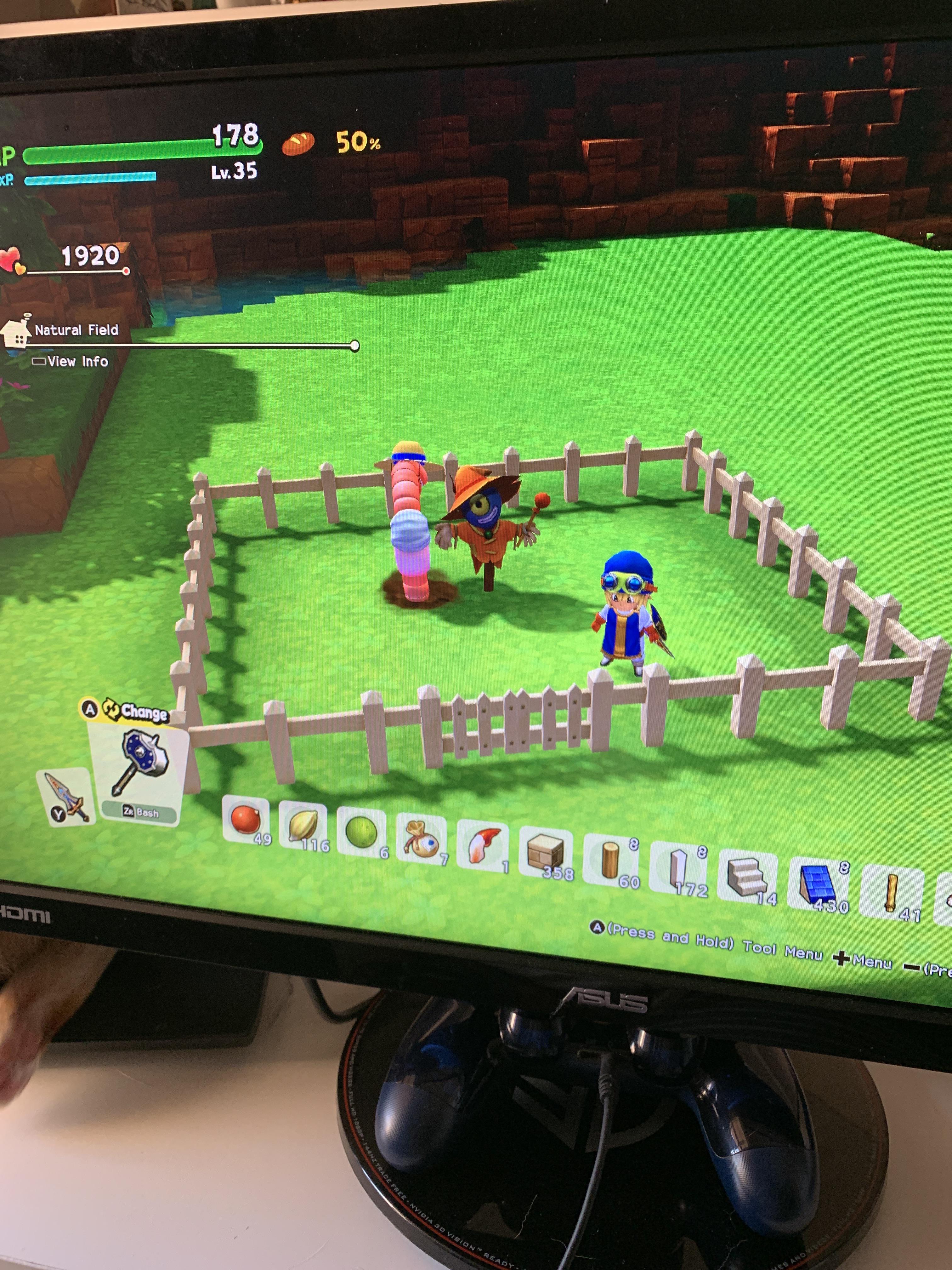 why wont my villagers till this field?? r/DQBuilders