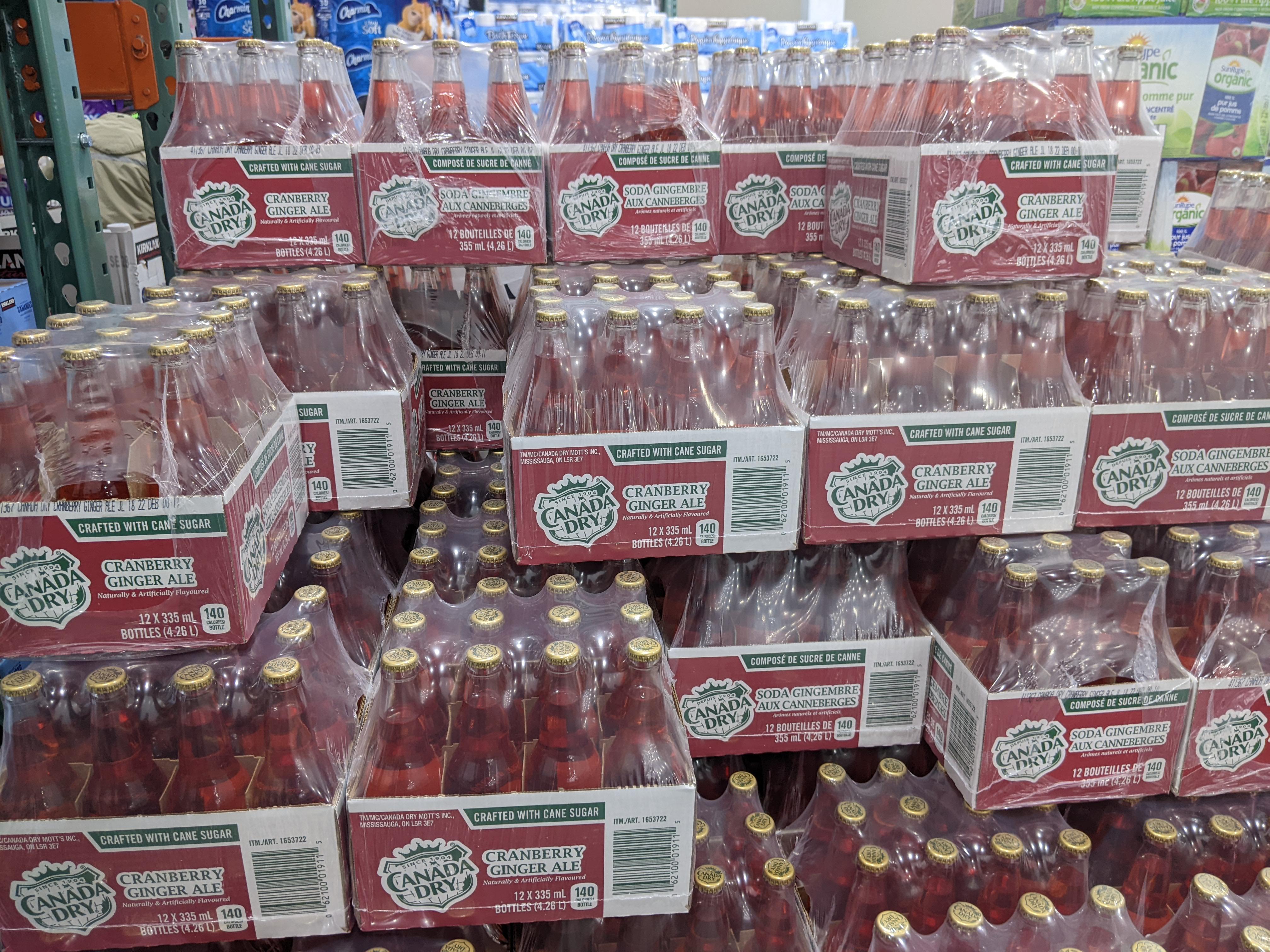 Cranberry Ginger Ale Poco Costco for those asking! r/vancouver