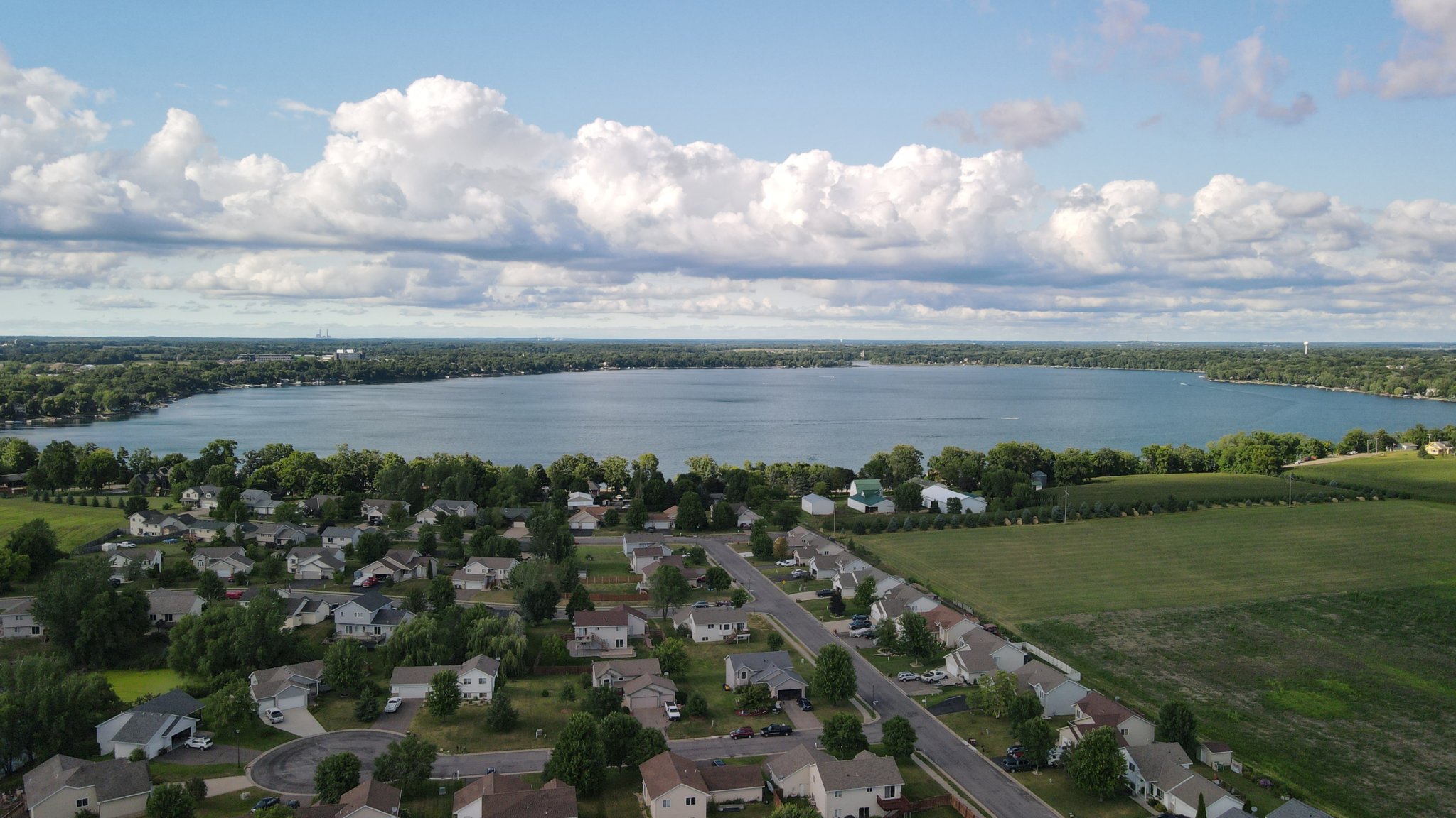 Lake Pulaski. MN r/drones