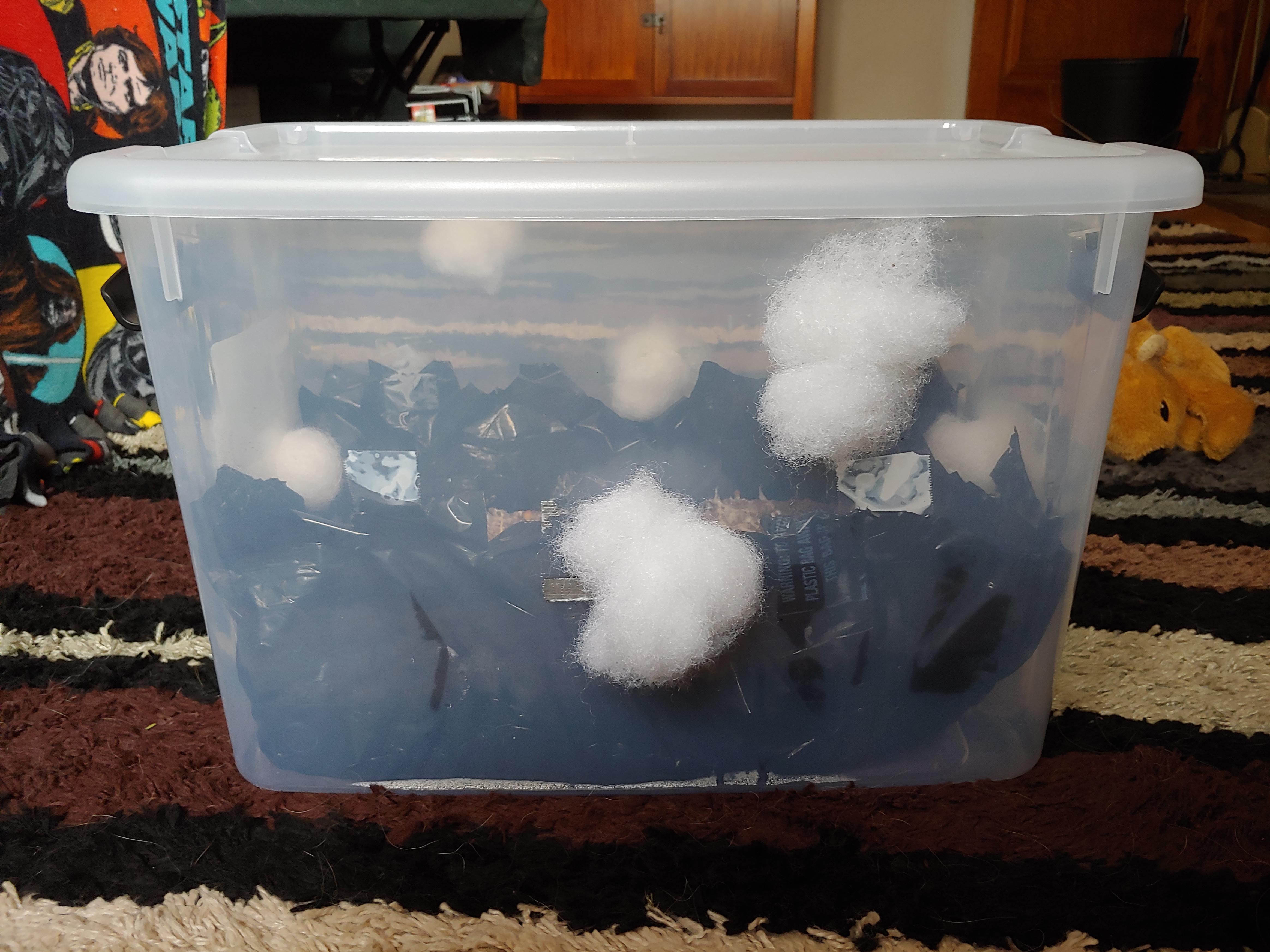 This is one of my monotubs. I've gotten an absolutely terrible yield