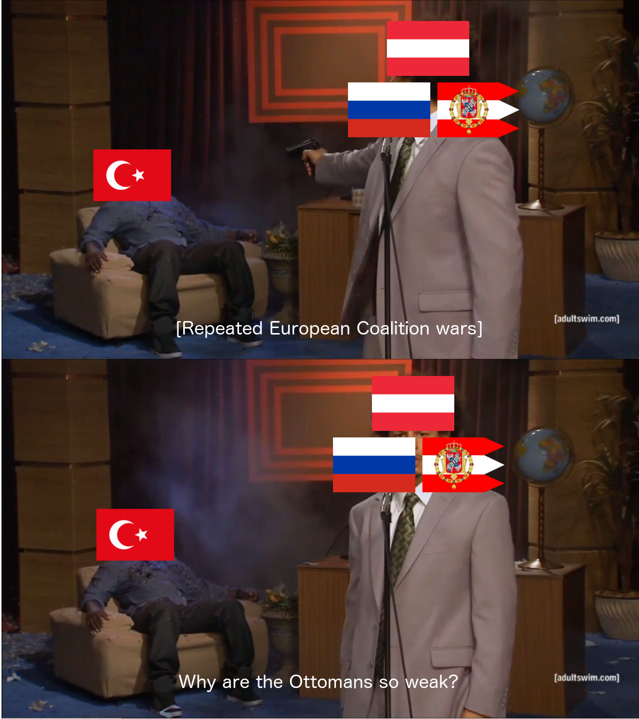Why are the Ottomans the sick man of Europe? r/HistoryMemes