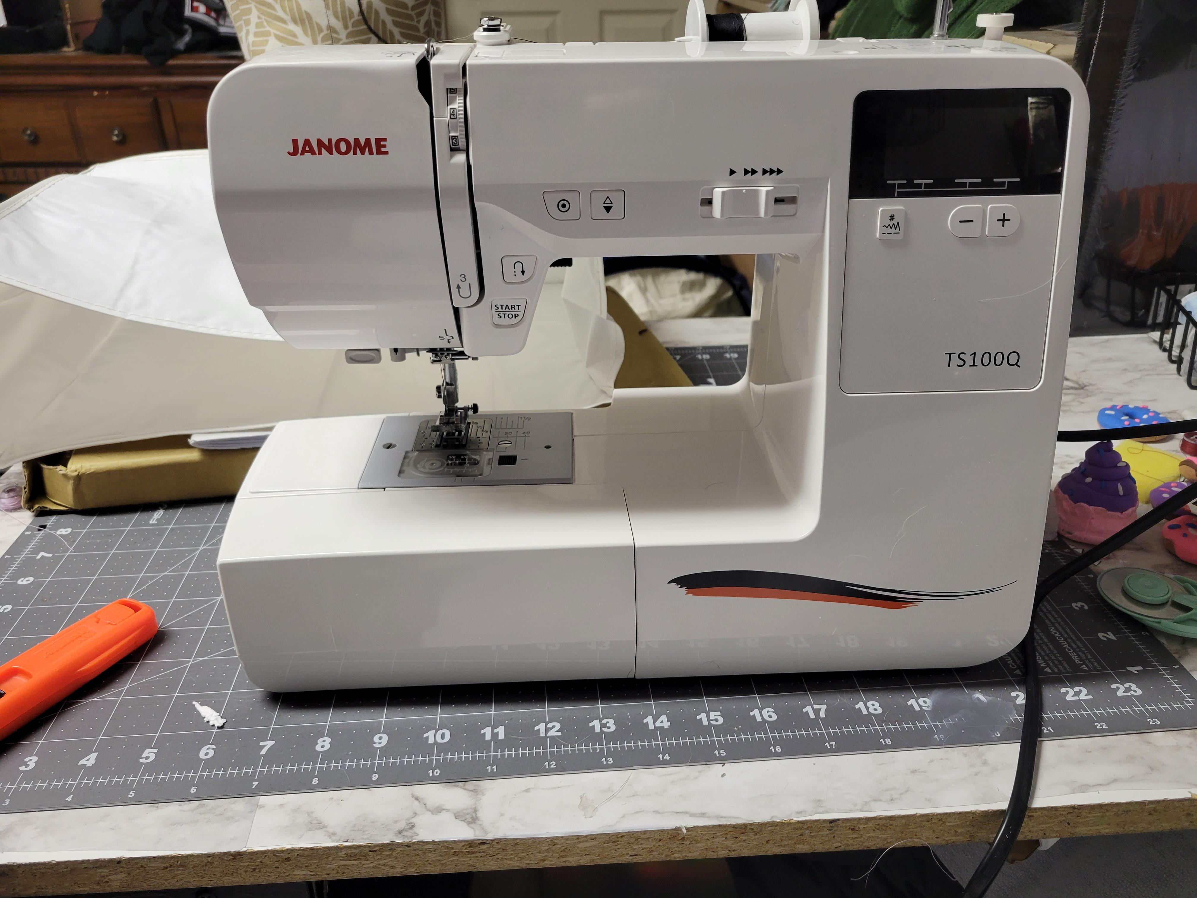 To celebrate sticking with sewing for over a year I treated myself to