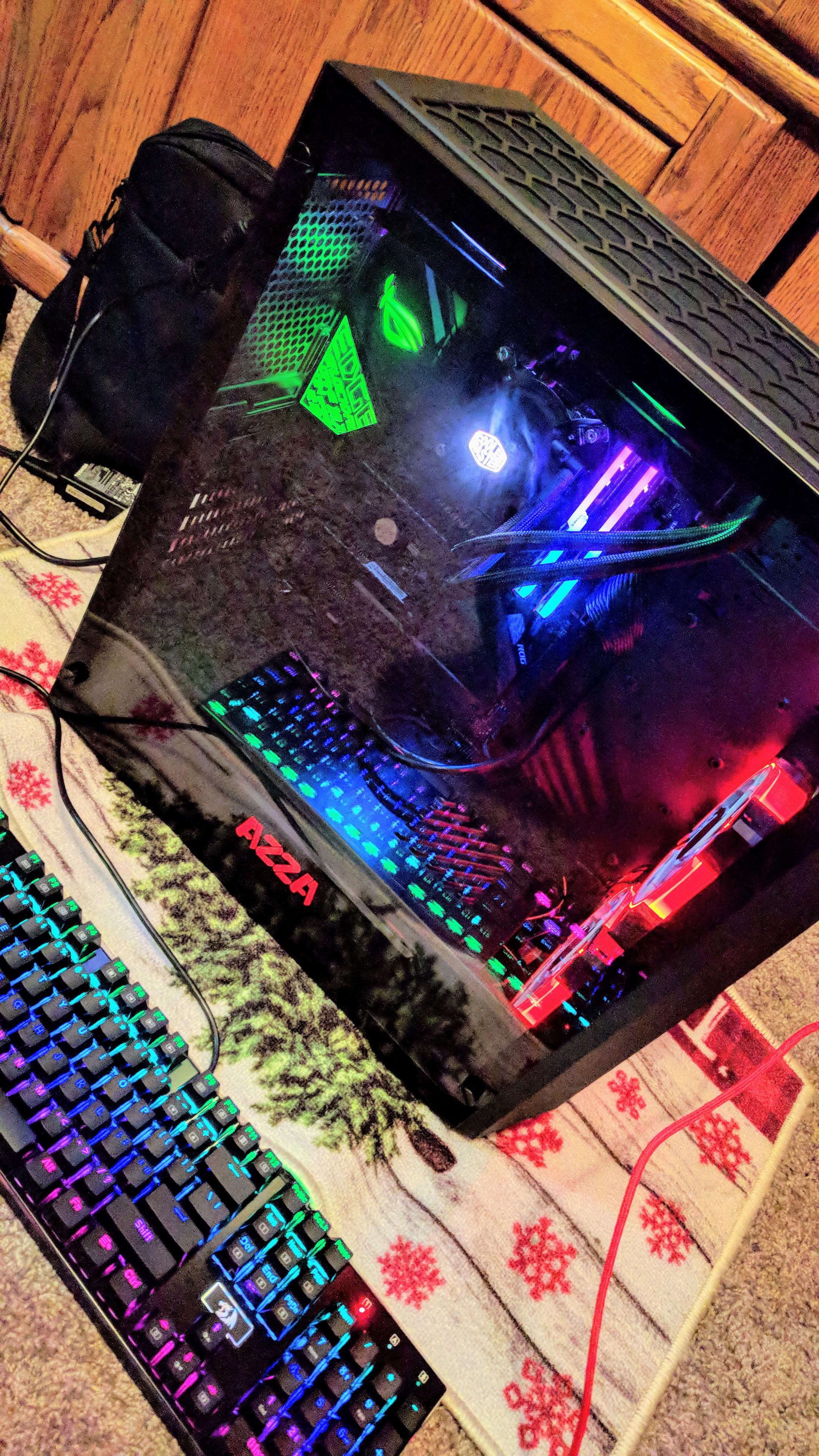 Azza Inferno 310 build (semi) completed. : r/pcmasterrace