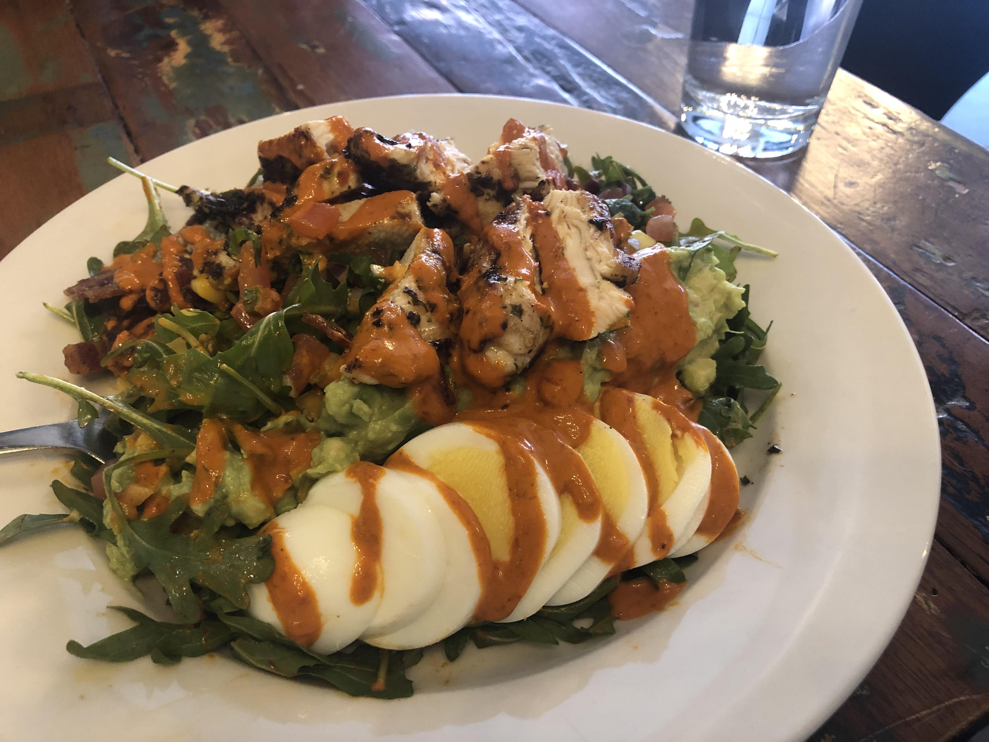 Amazing plate at Villalobos in Montclair,NJ! Quinoa Cobb Salad (w/o