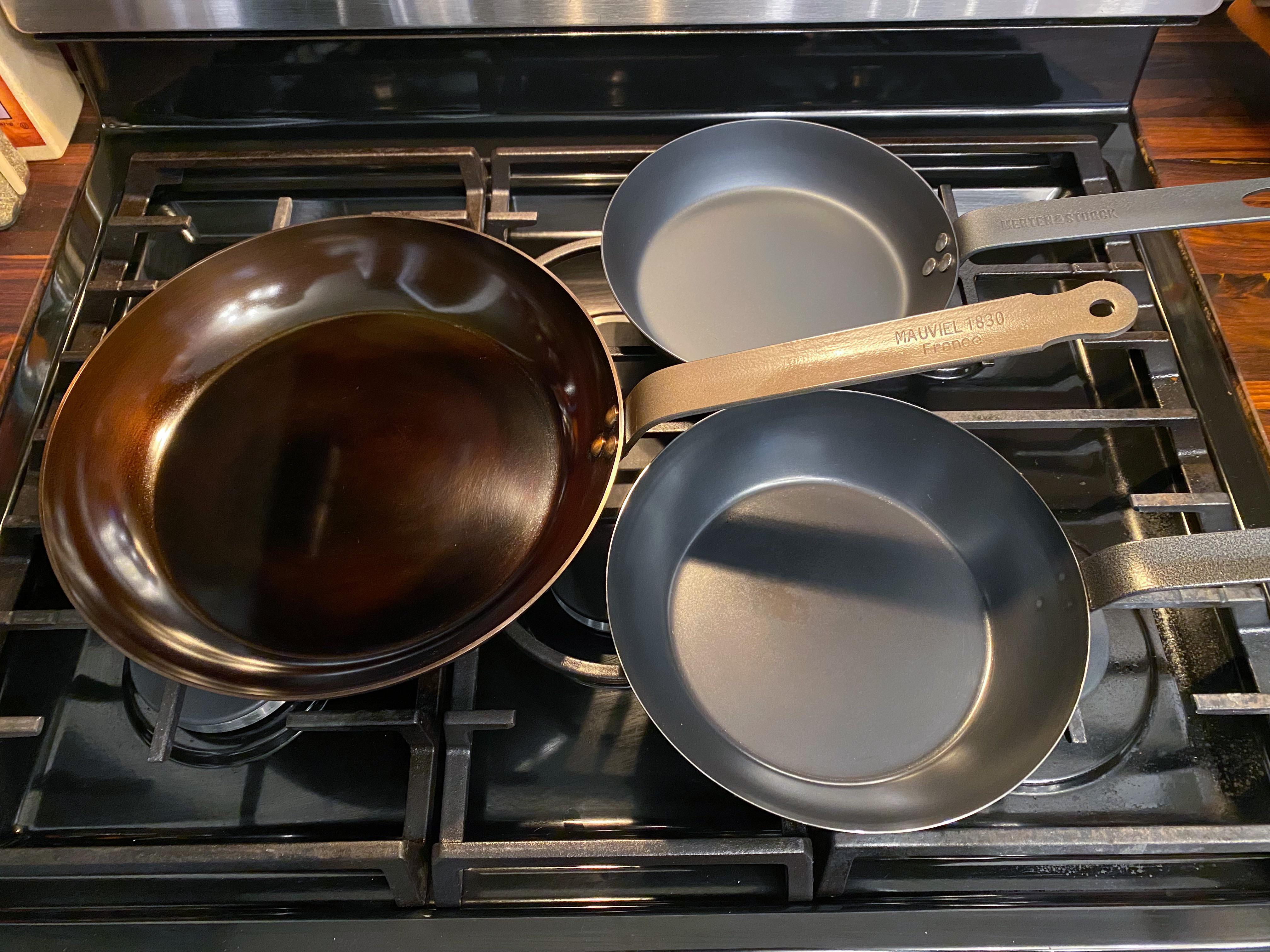 New to Carbon Steel. All seasoned up and excited to start cooking! r