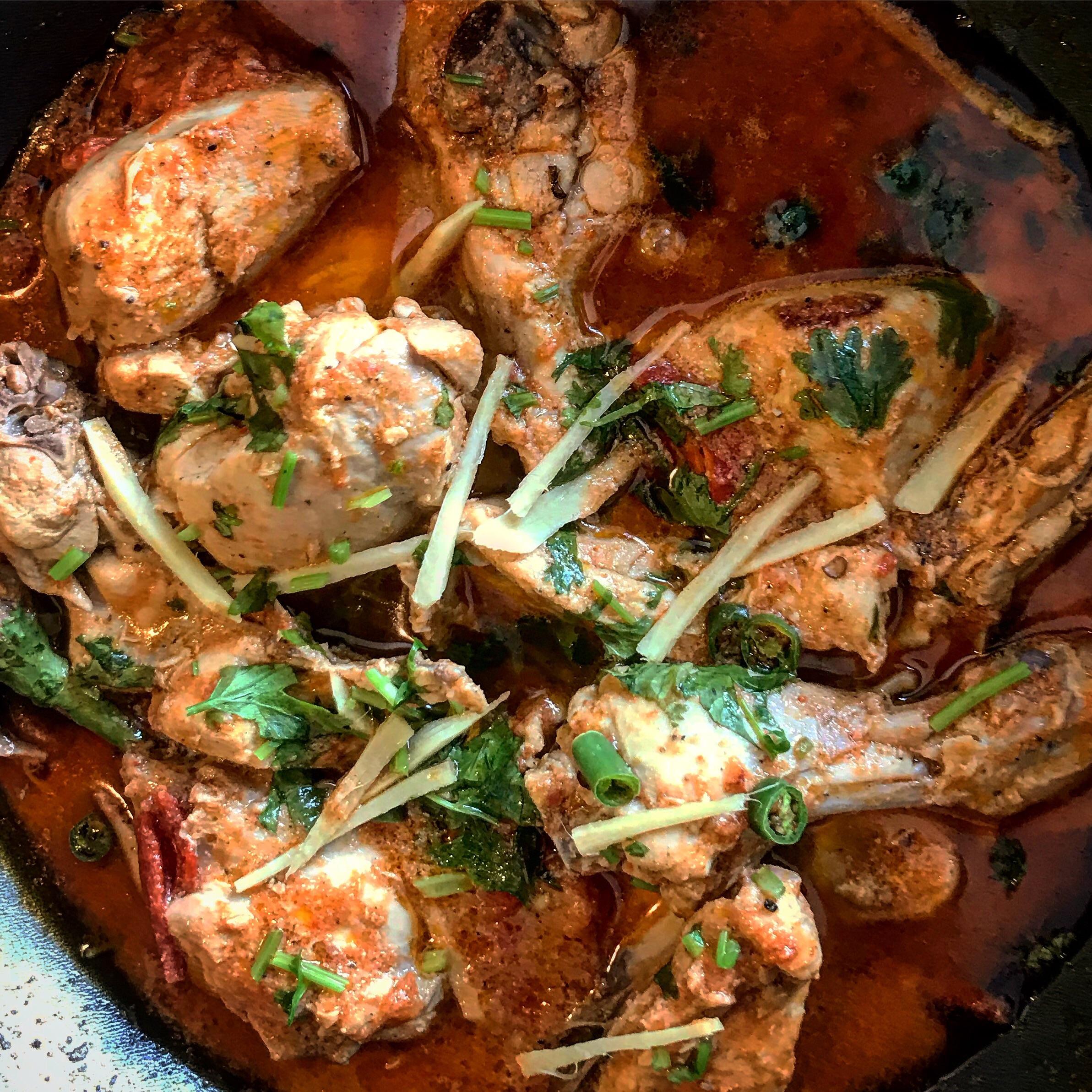 [Homemade] Chicken Karahi (Pakistani dish) r/food