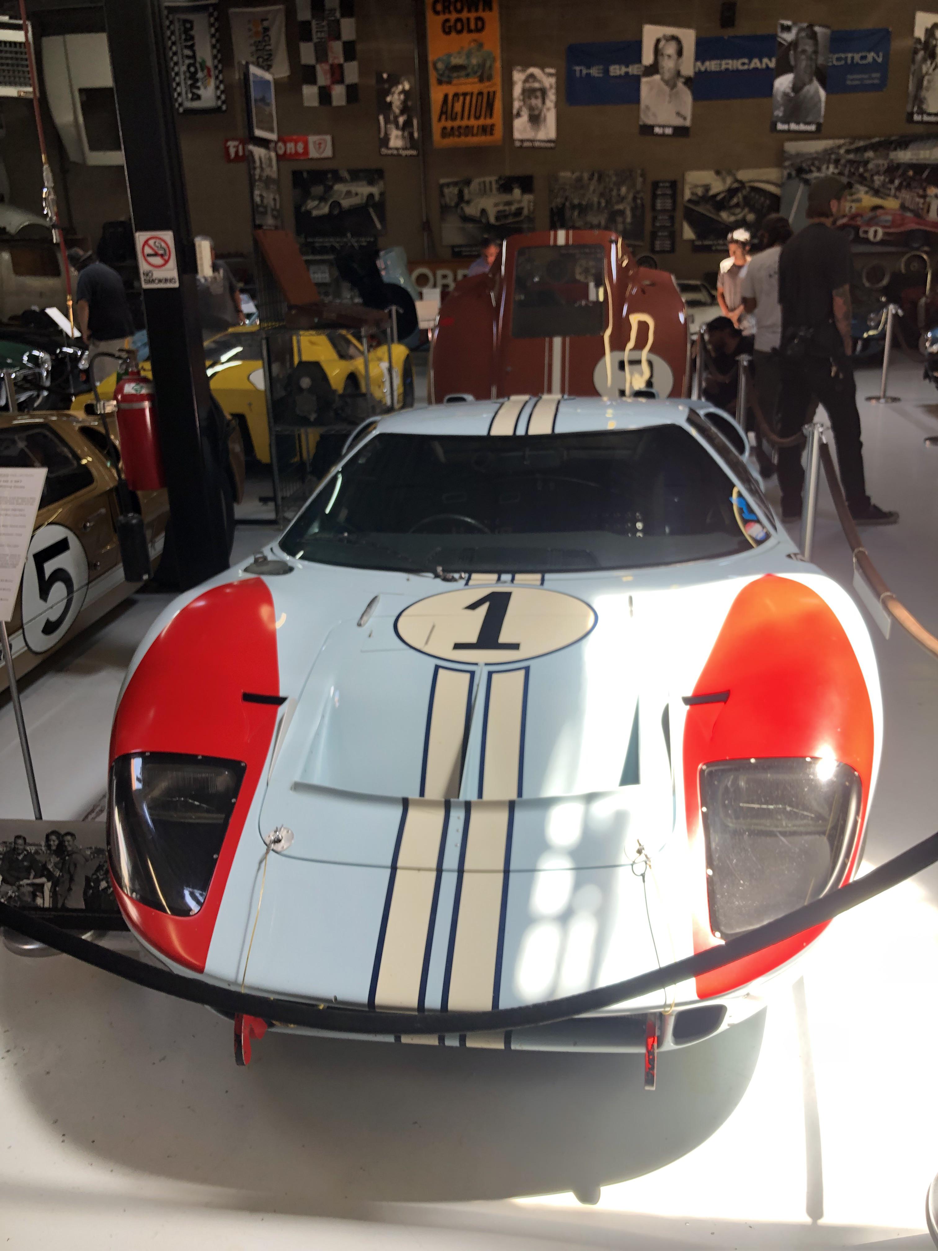 1966 Ford GT40. This is THE car Ken Miles beat Ferrari and won LeMans