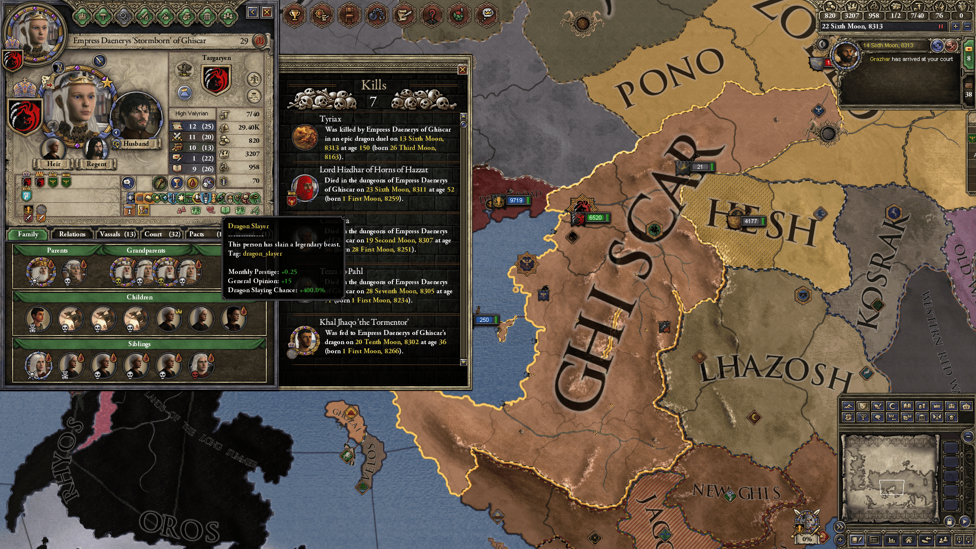 Daenerys "Dragonslayer" CK2GameOfthrones