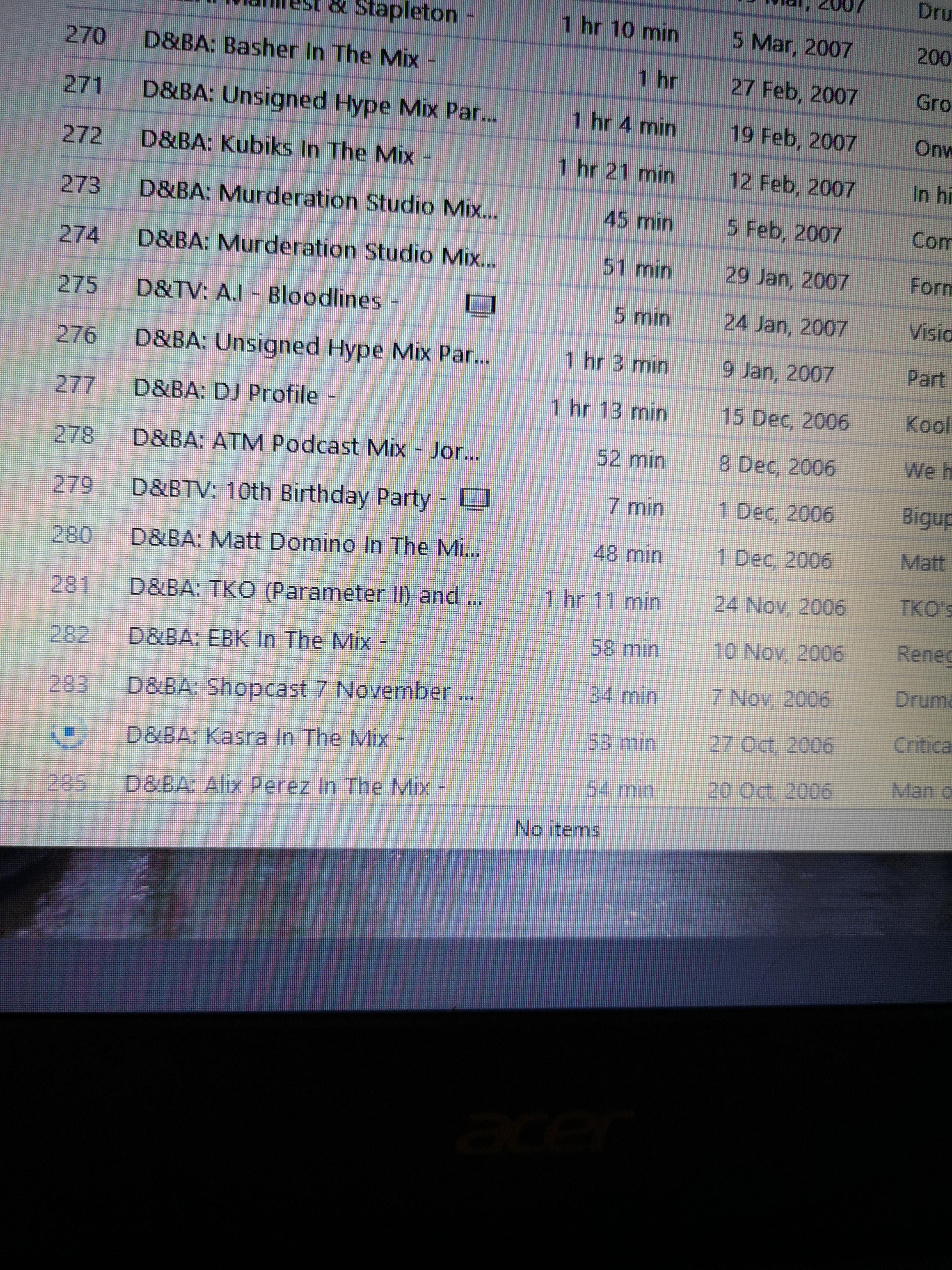 Drum&Bass Arena Podcasts circa 2006 r/DnB