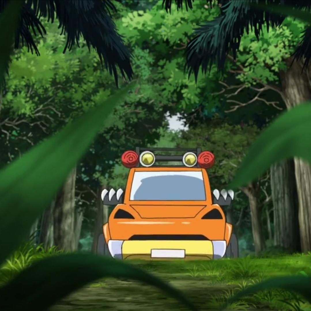 I have yet to hear anyone talk about Leon's Charizard themed car in the