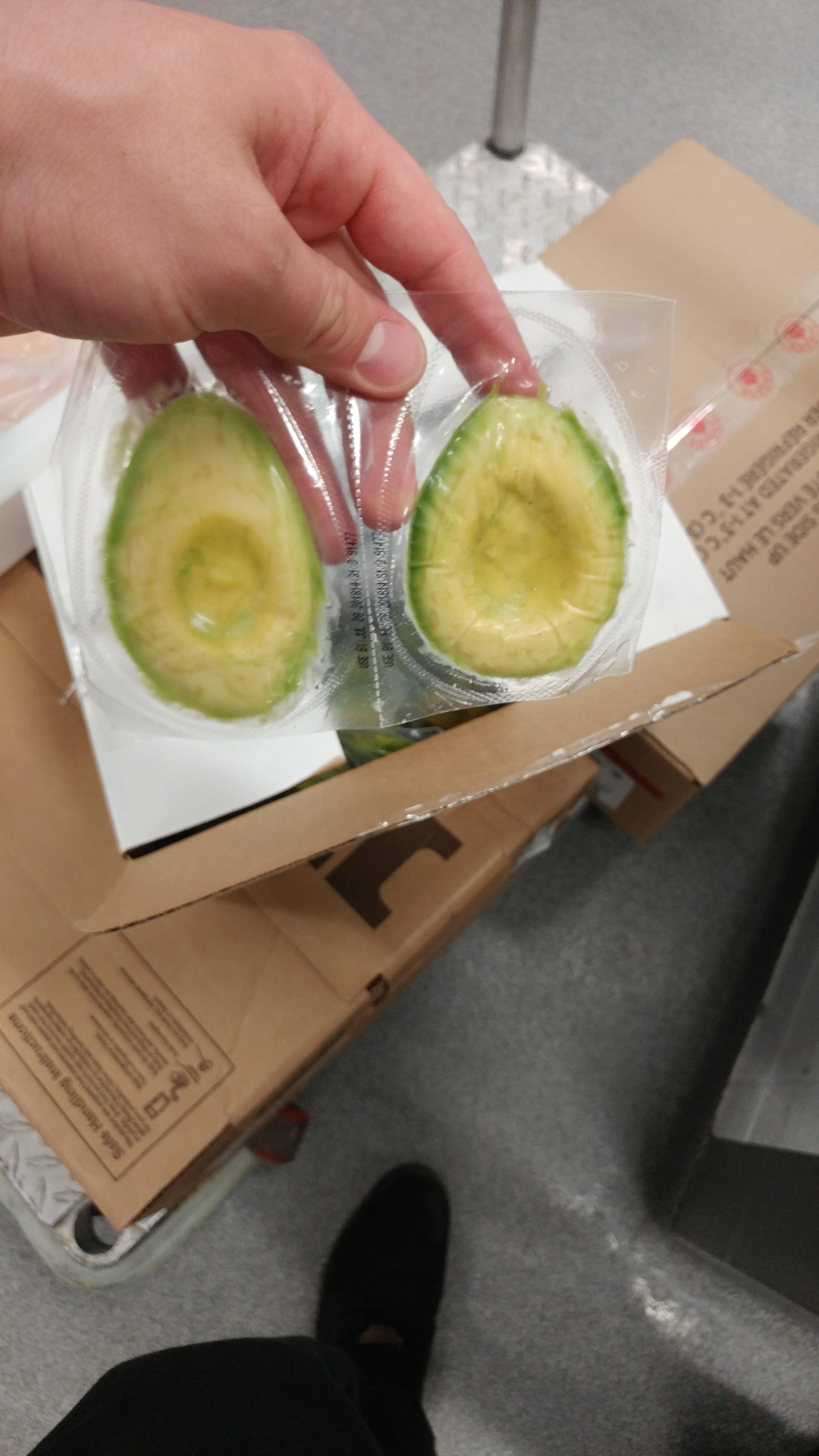 Peeled avocados wrapped in plastic. r/EgregiousPackaging
