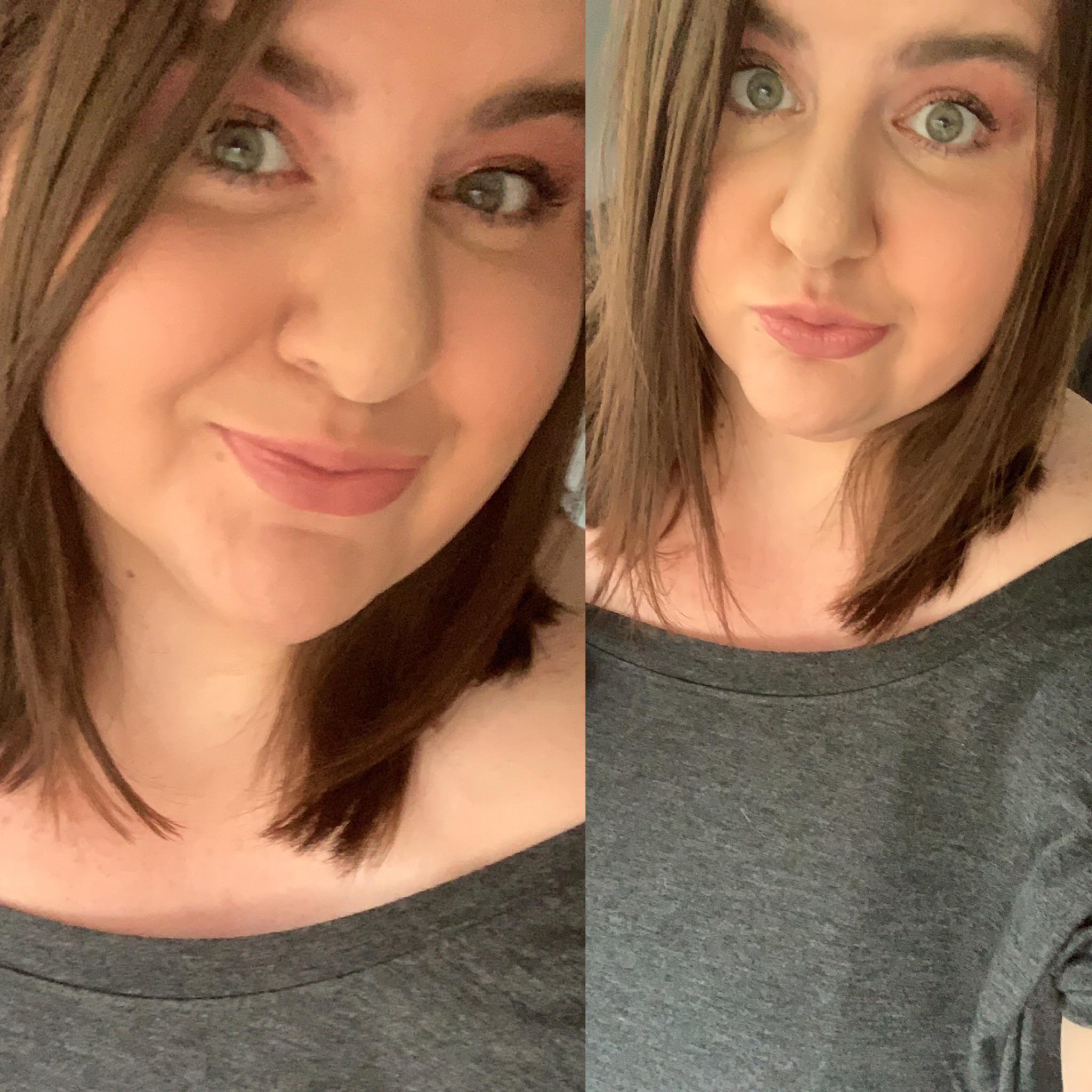 Tried natural makeup today. Not used to it r/lookoftheday