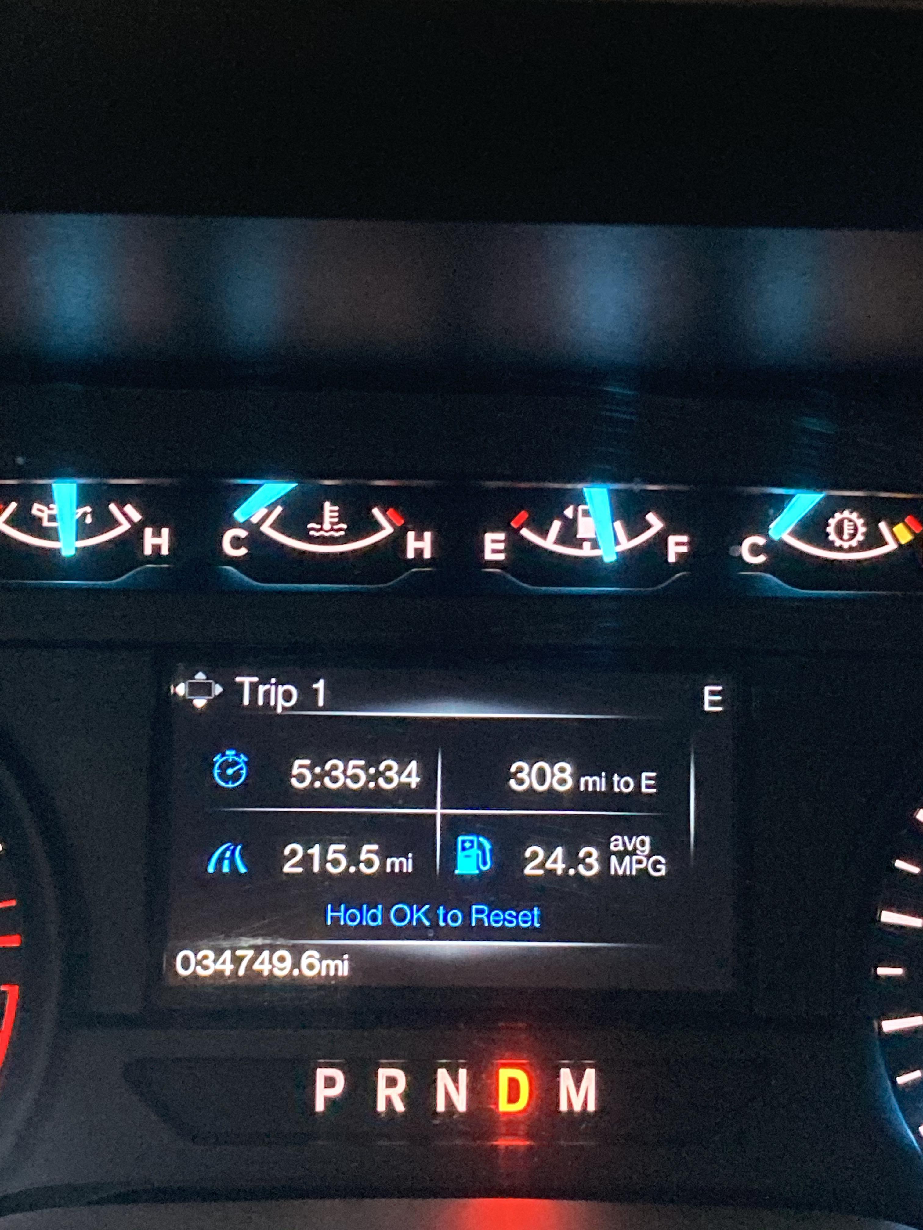 Trying to keep my best ever MPG going for the whole tank of gas! r