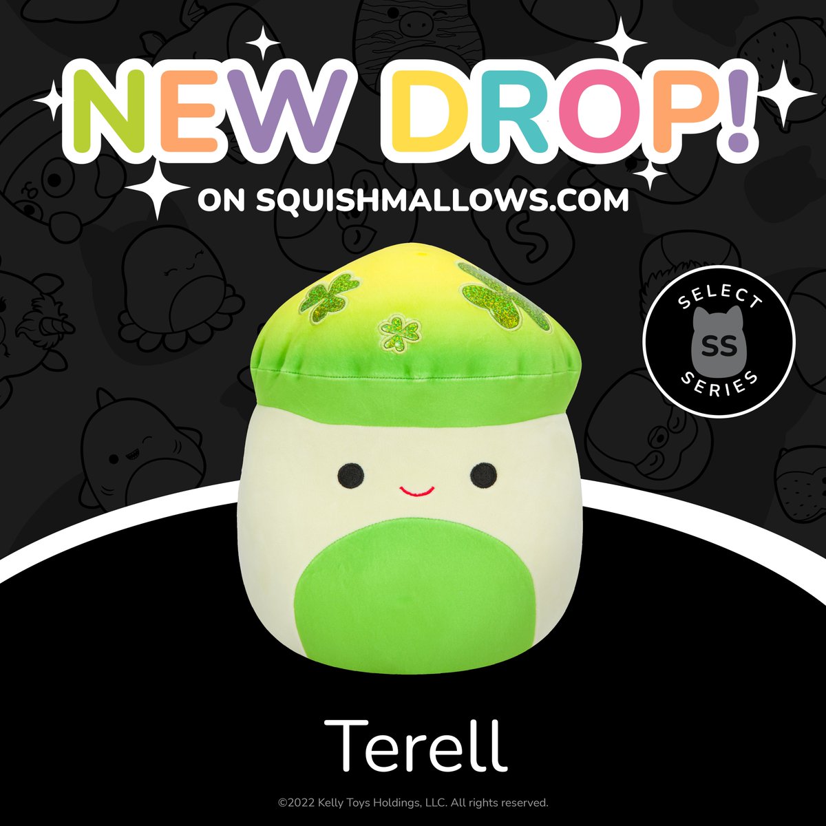New shamrock mushroom just released on the squish website! r/squishmallow