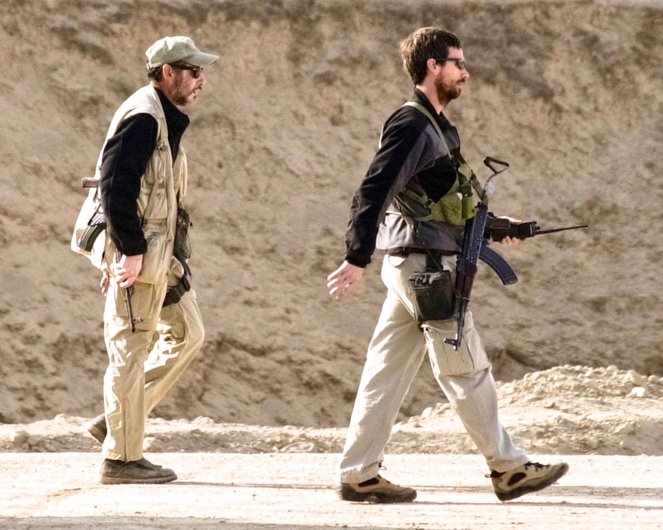 CIA Paramilitary Officers Scott Spellmeyer (r), 3 in Team Alpha