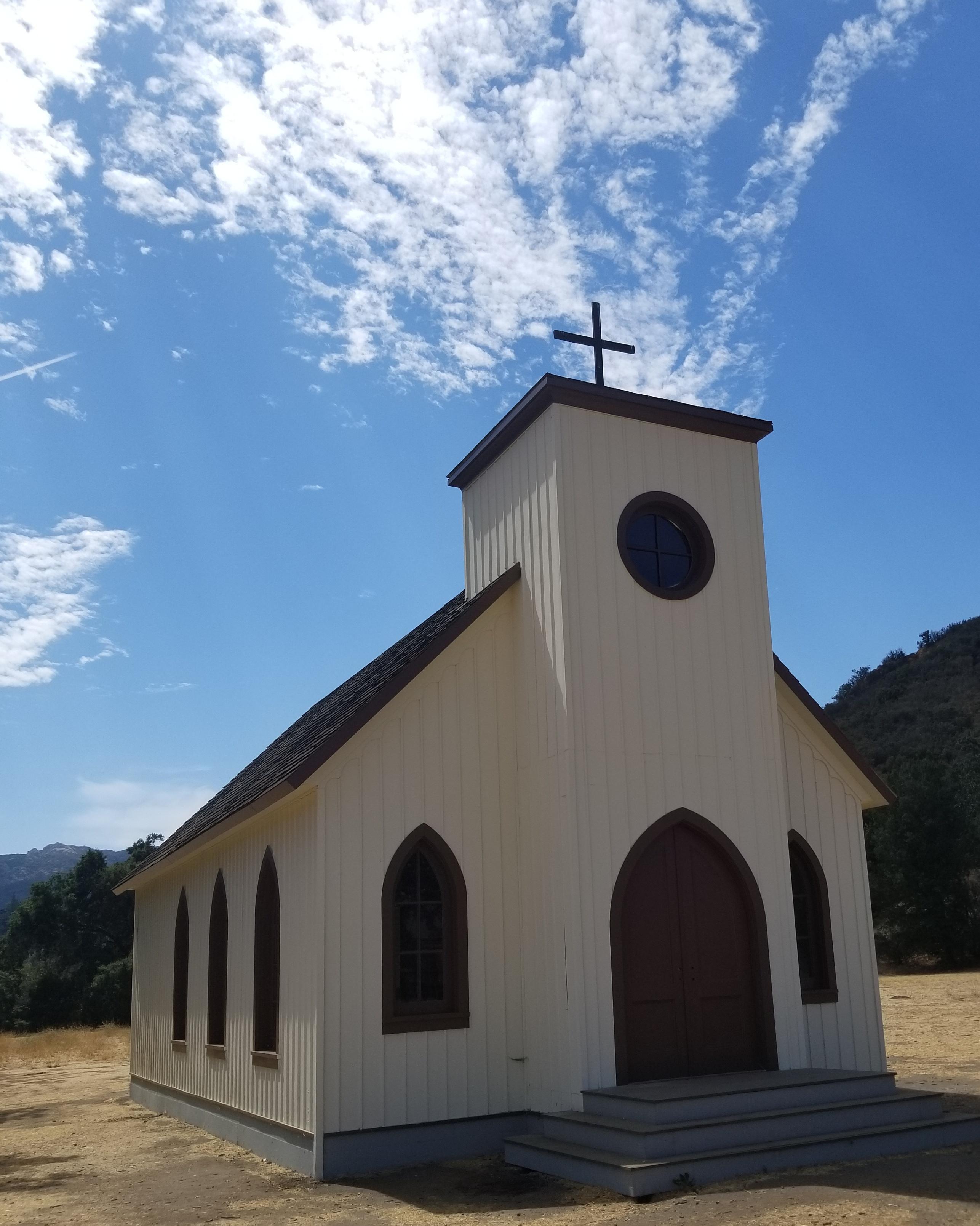 The church at Paramount Ranch r/westworld