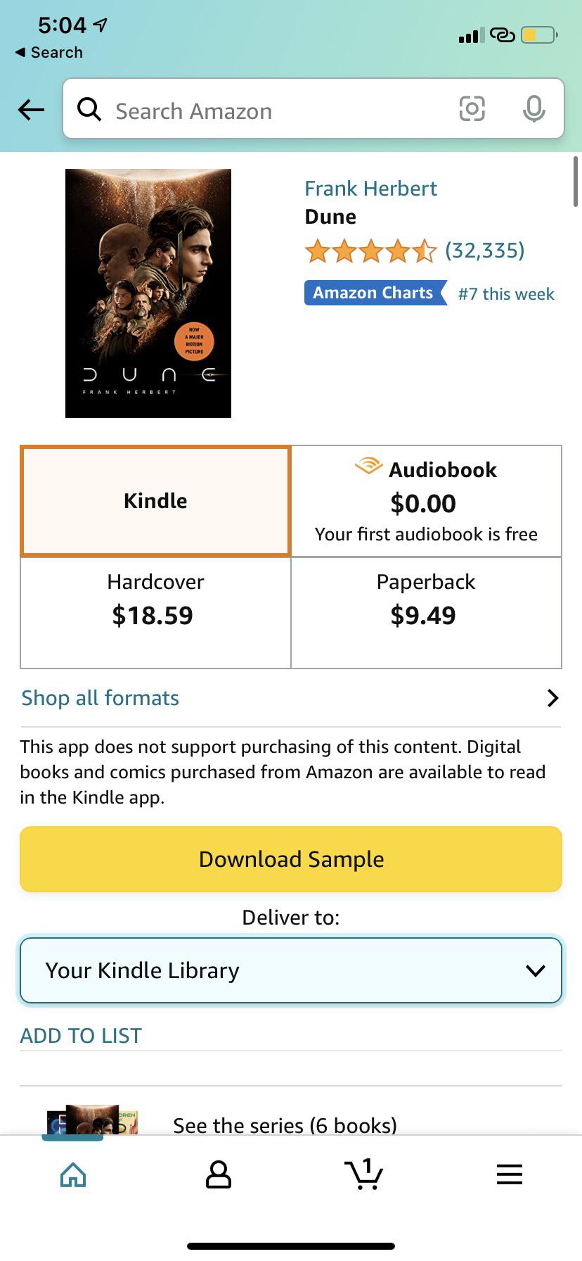 Help! i’m new to kindle and i’m not sure how to actually purchase this