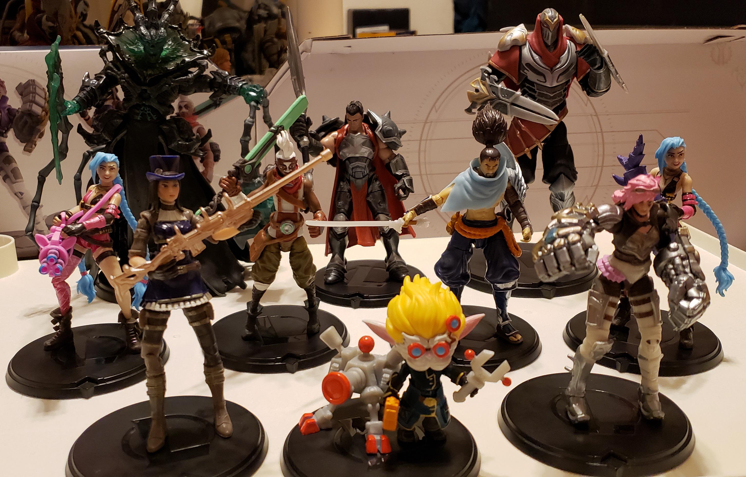 Spin Master League of Legends collection complete! r/ActionFigures