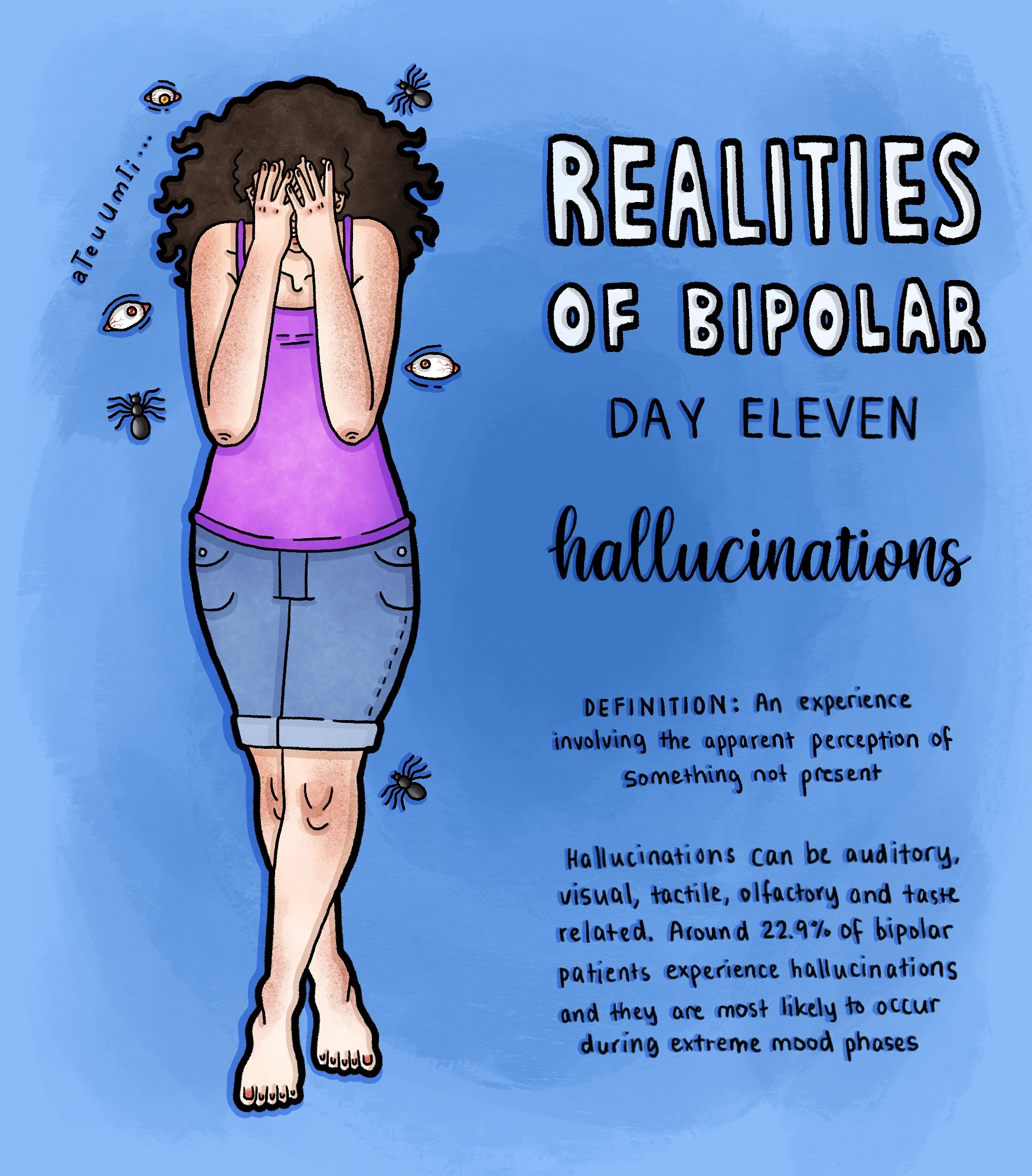 Day 11 of my miniseries, Hallucinations. I never knew just how much