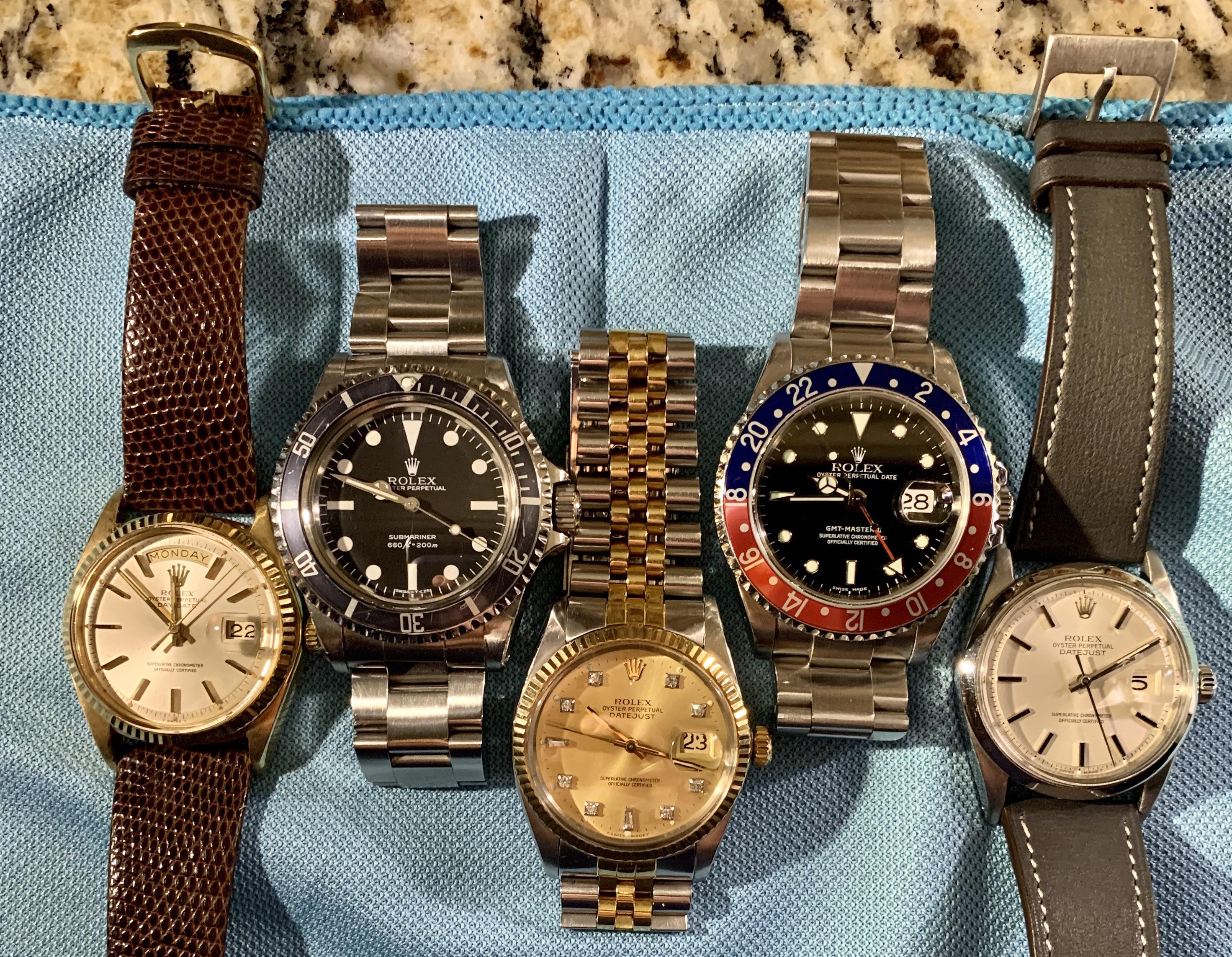 Cake day rolex collection r/rolex
