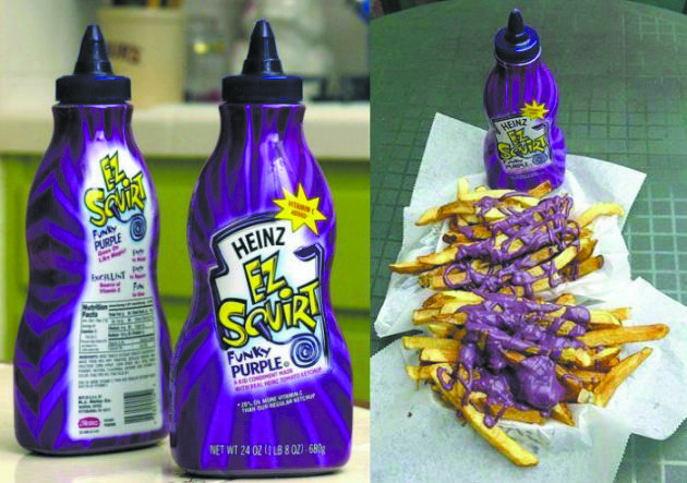 Heinz colored ketchup nostalgia