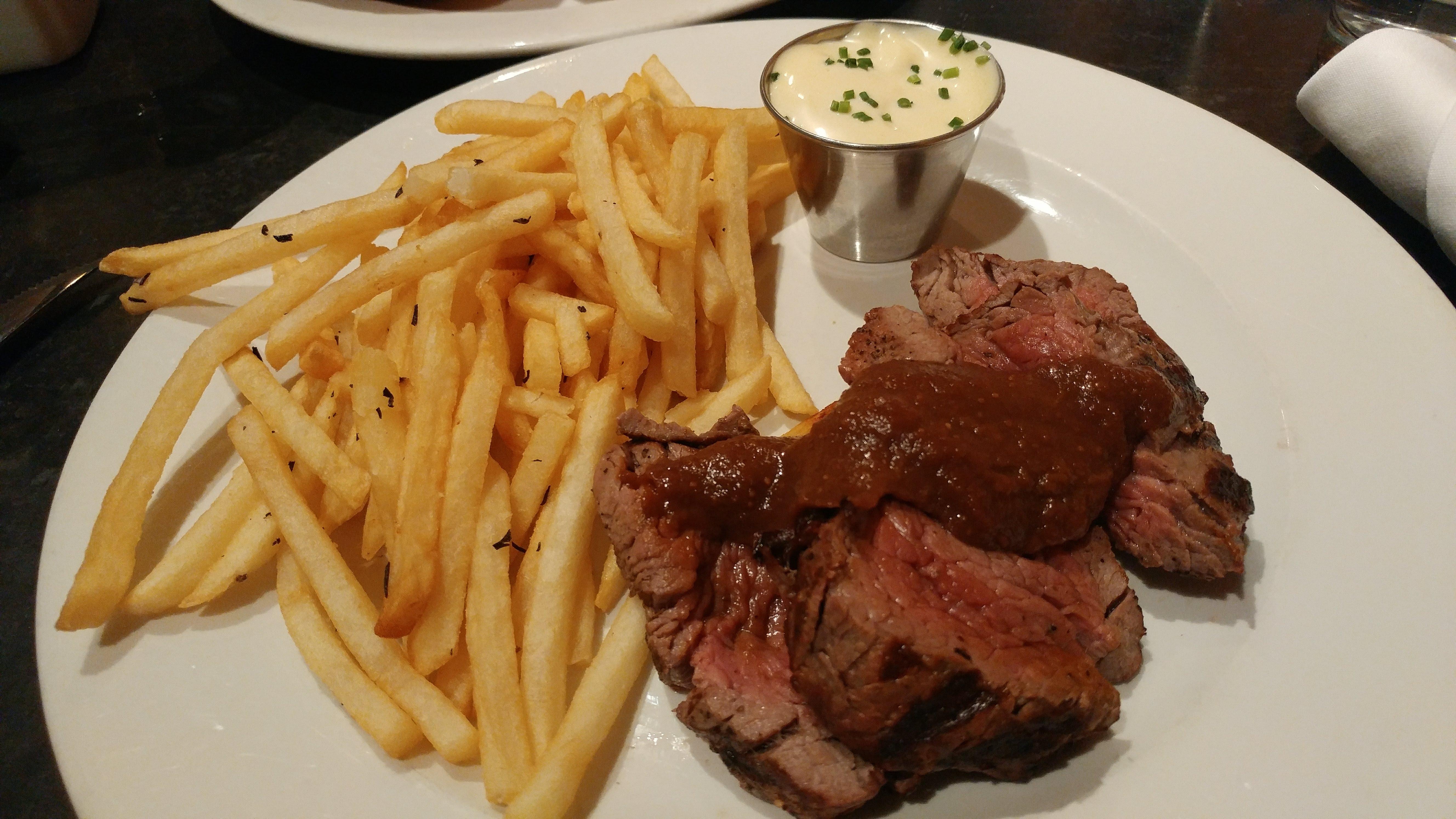 [I Ate] Steak Frites with Truffle Bearnaise r/food