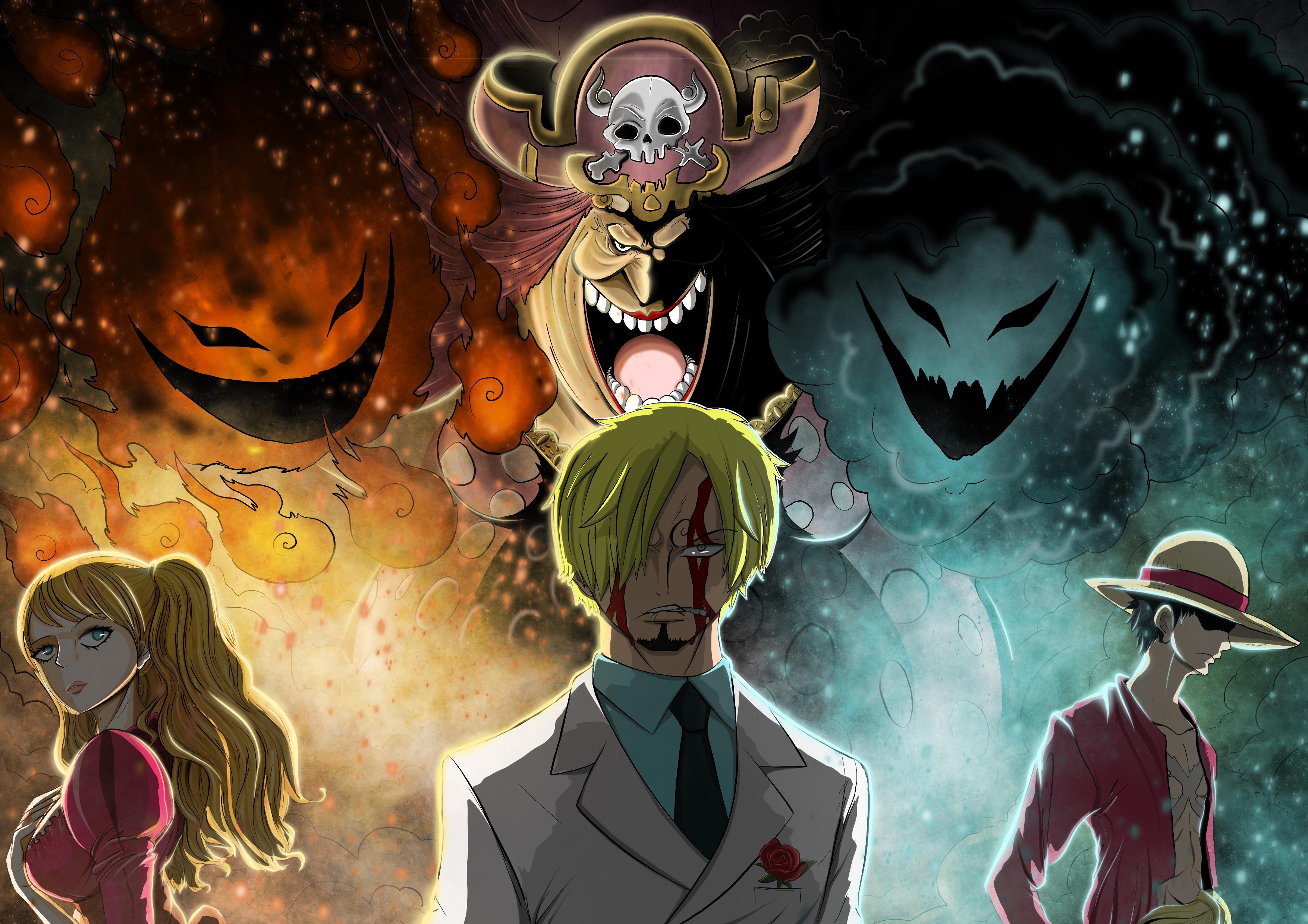 My old art I drew for Whole cake island arc. despite it’s flaws, it’s