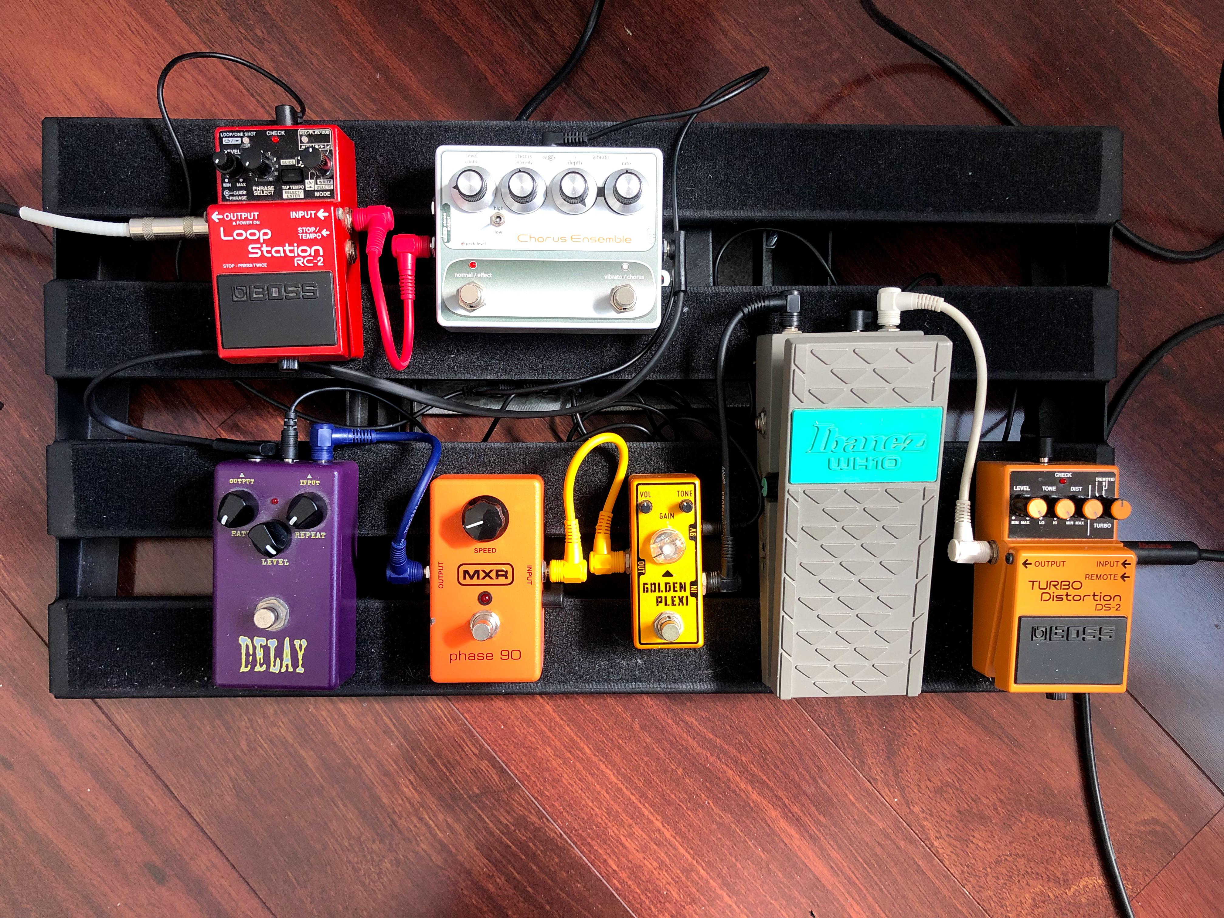 My guitar pedal board 2023. r/guitarpedals