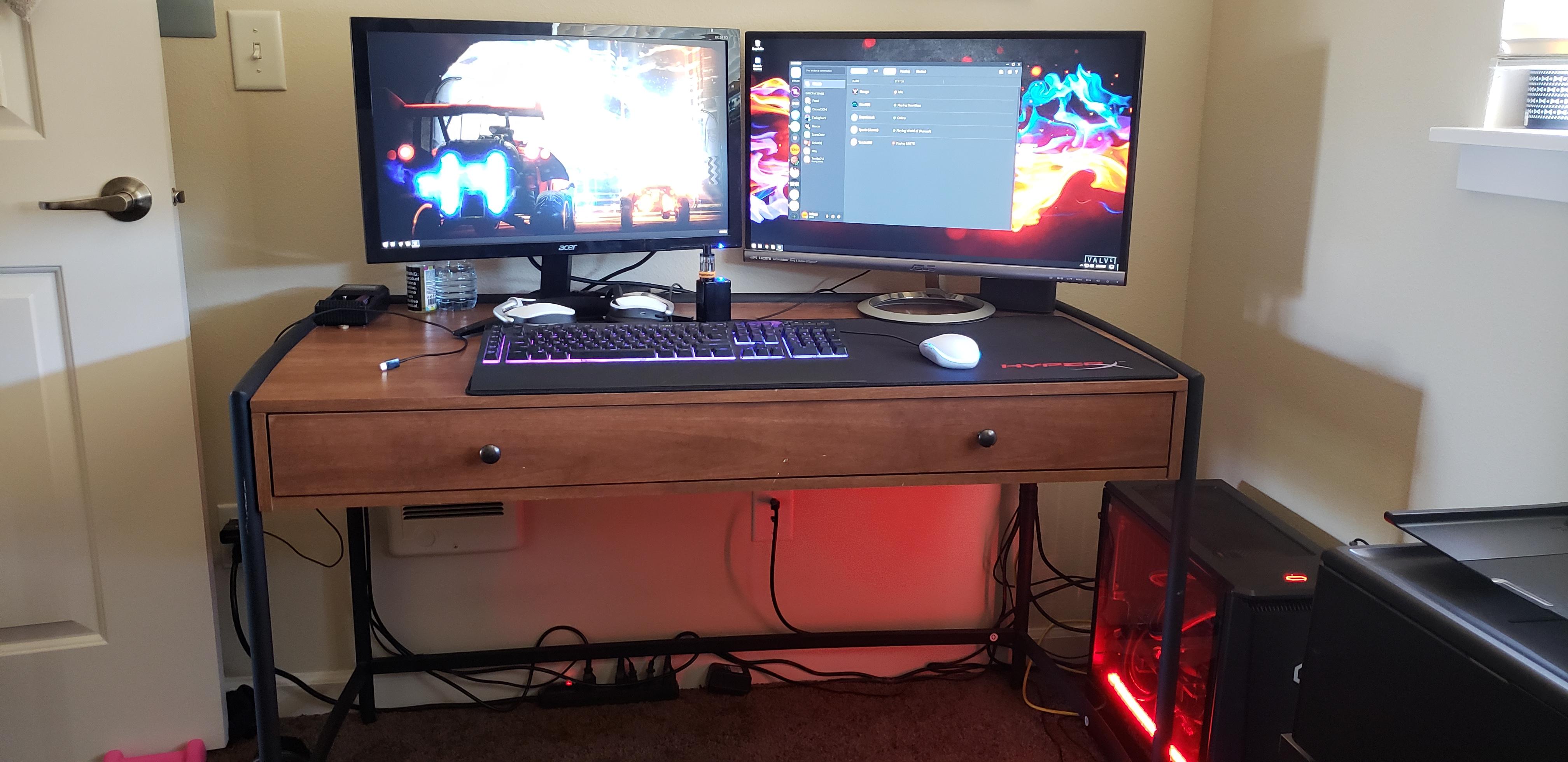 My build is almost done, need help to get PC off floor! r