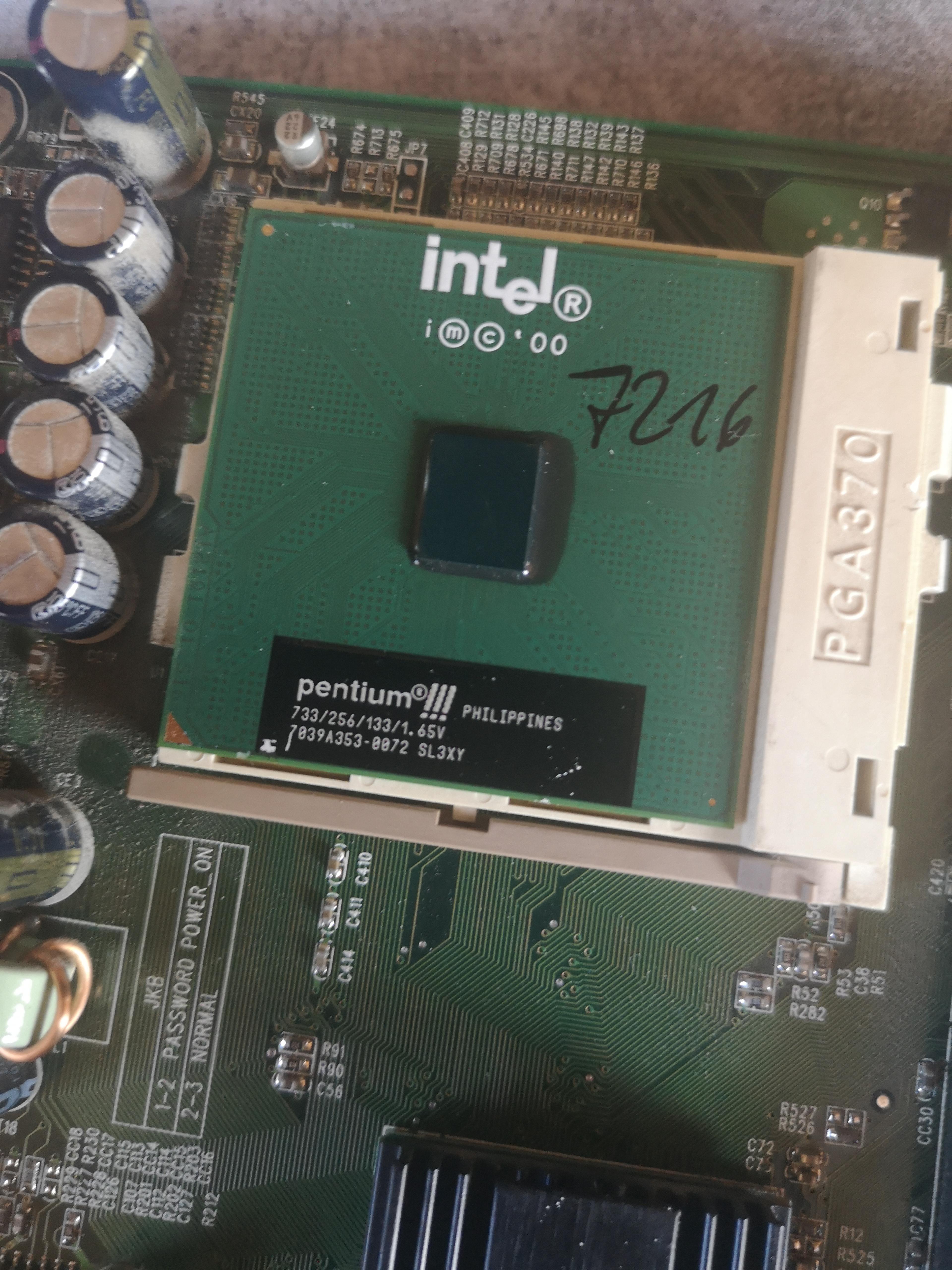 Anyone in need of an Intel Pentium III? : pcmasterrace