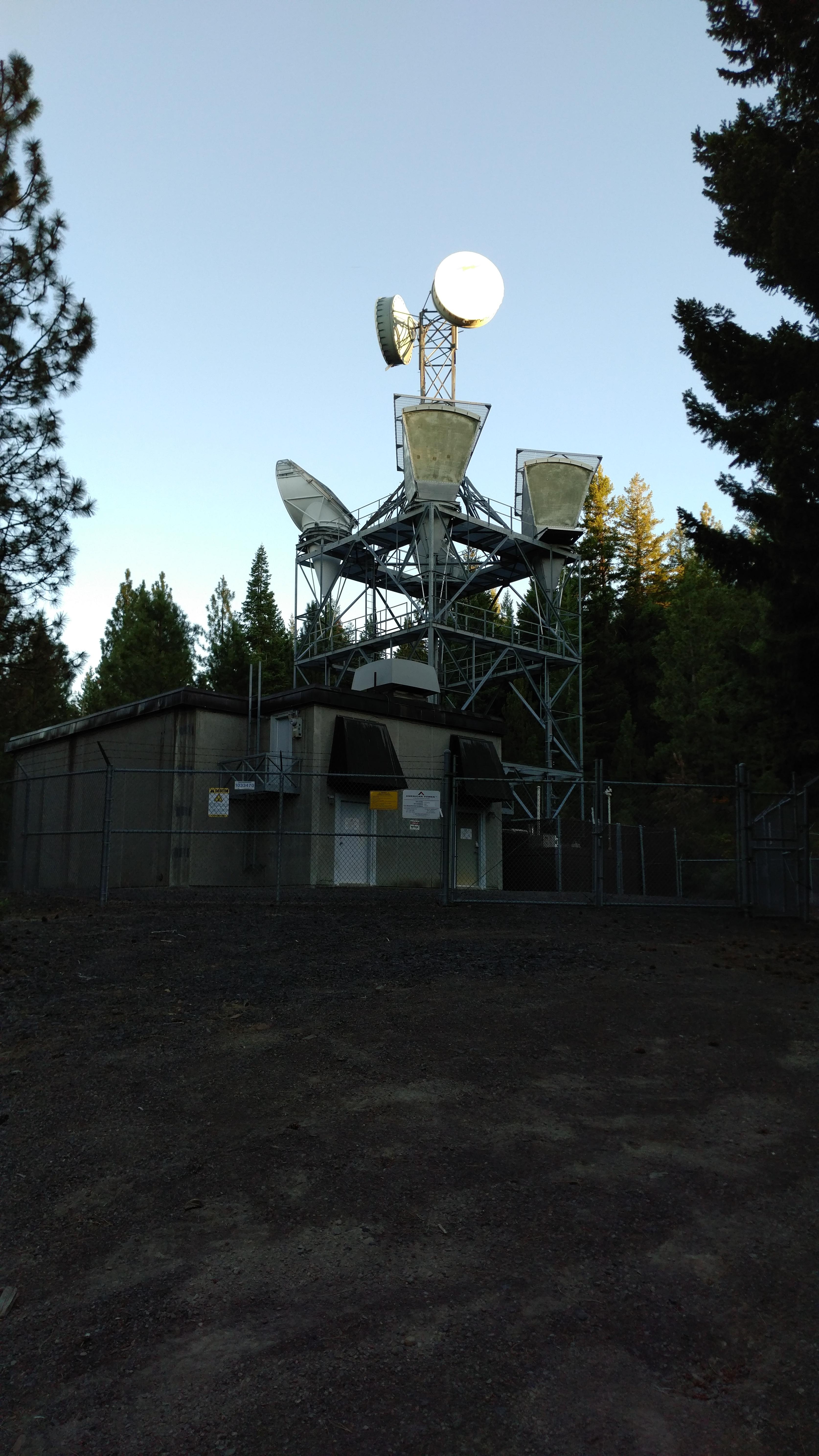 Stumbled upon this radio tower when exploring some local forest roads