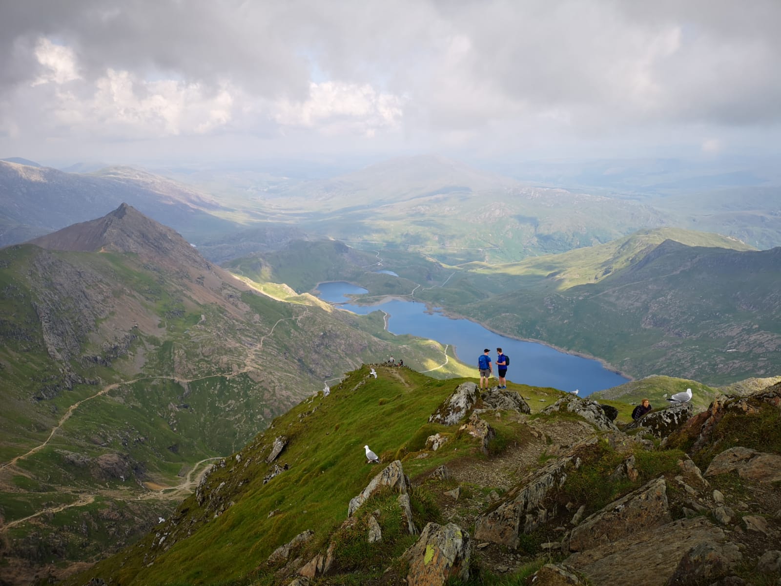 The view from the summit of Mount Snowdon r/travel