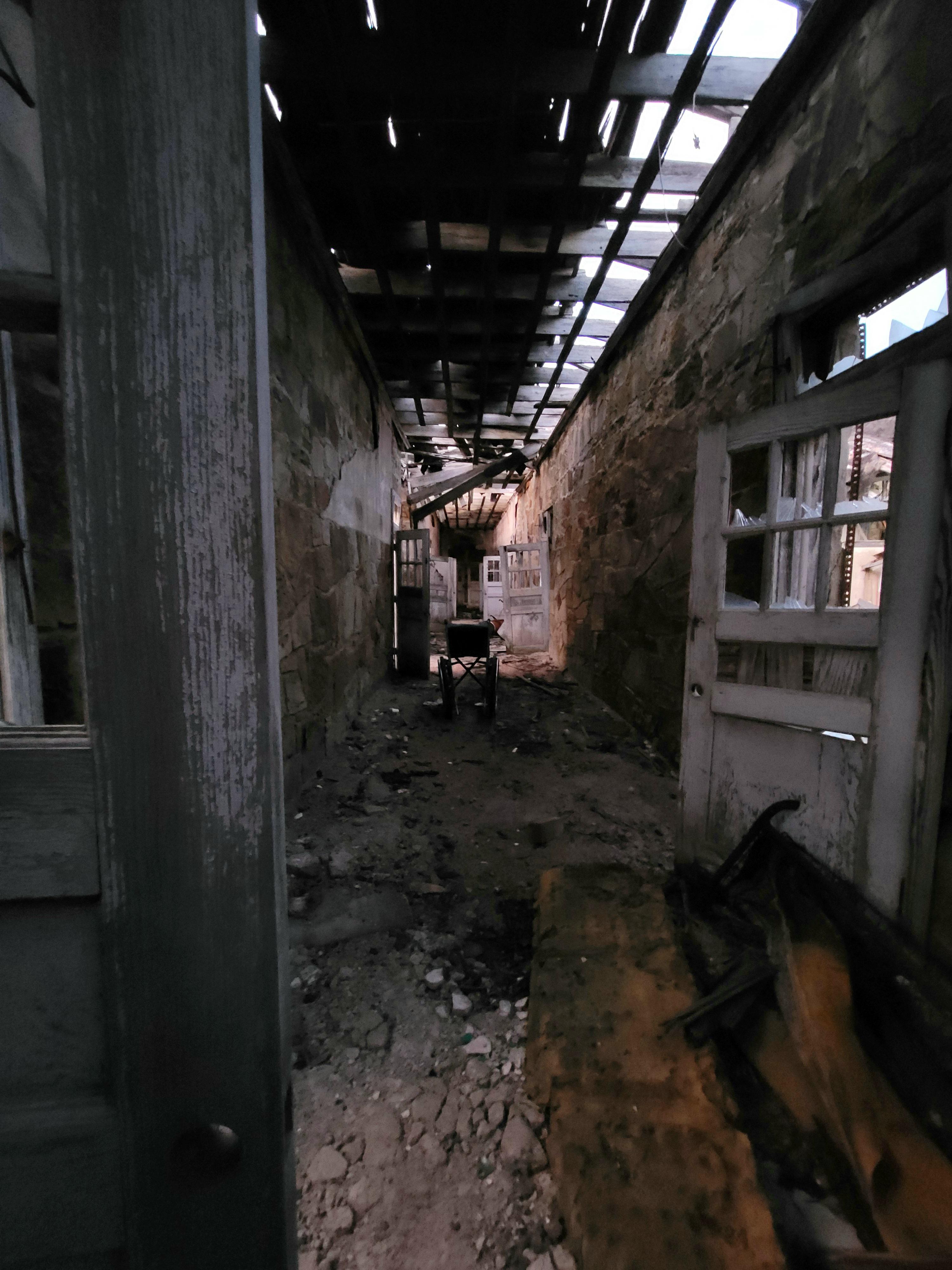 Abandoned school located in Fairfax, Oklahoma r/AbandonedPorn