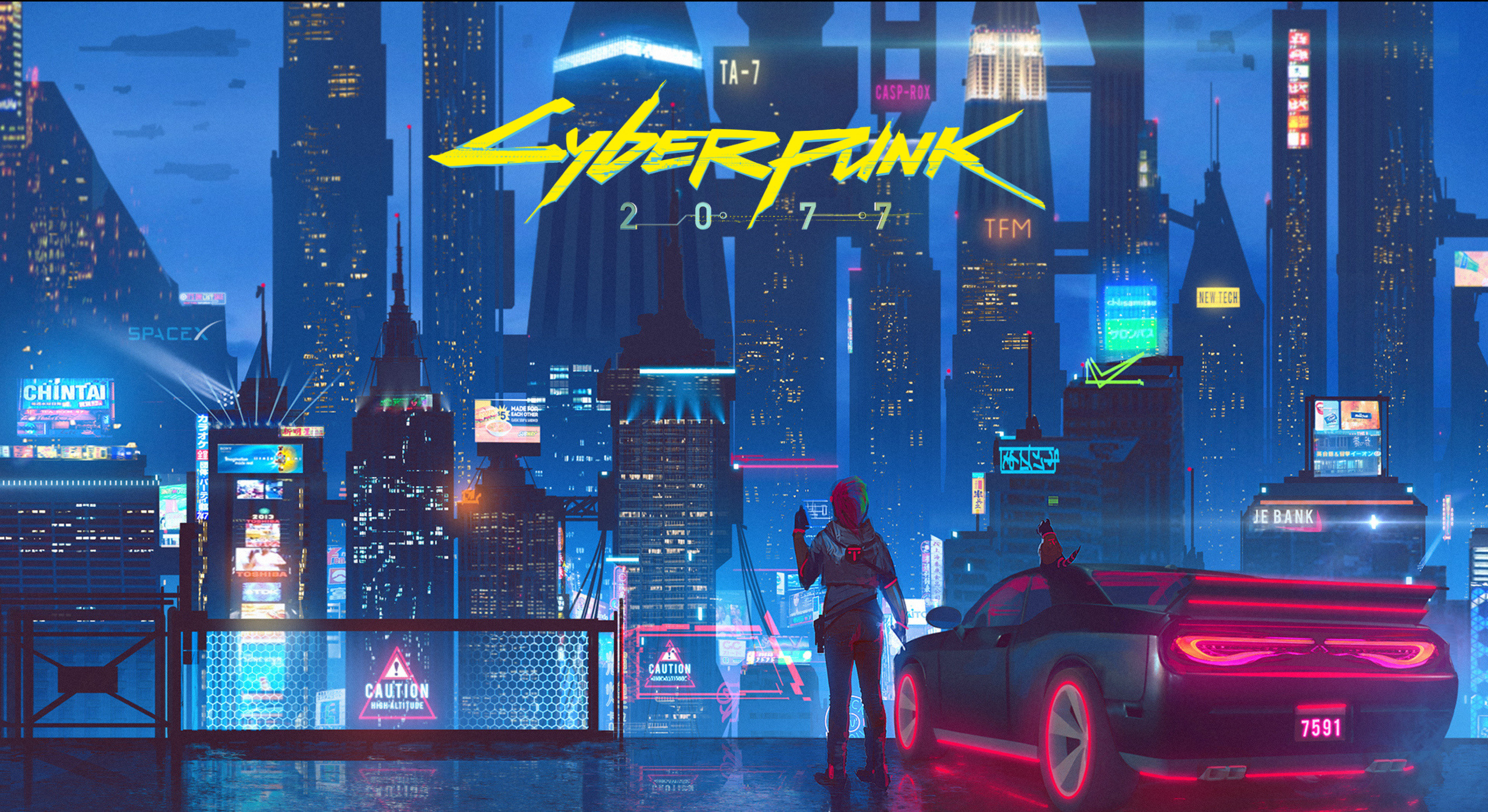 1440P Cyberpunk 2077 Wallpaper 2560X1440