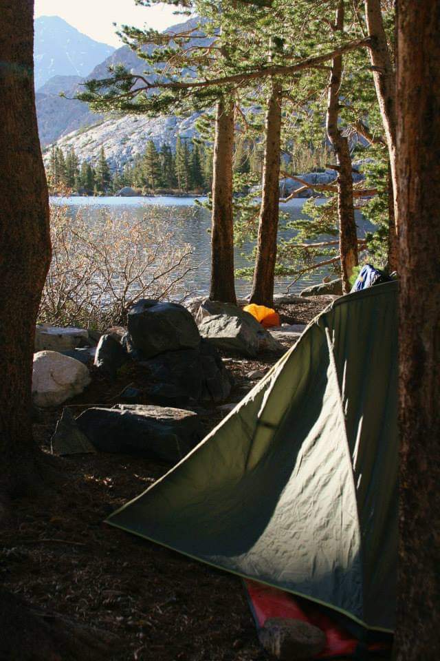 A cool, crisp morning in the Eastern Sierras outside of CA. r
