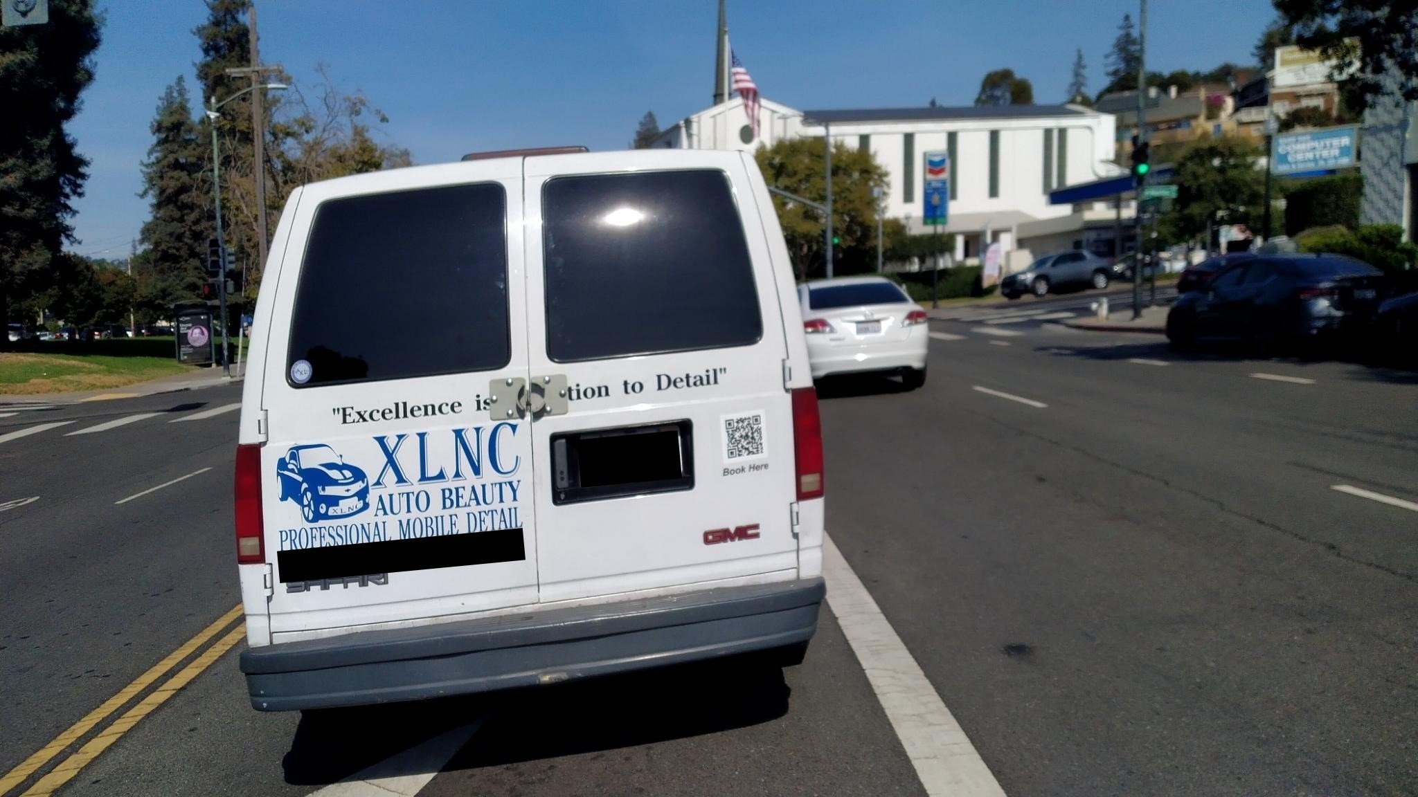 Seen today in Oakland hope they can find a good auto body shop to fix