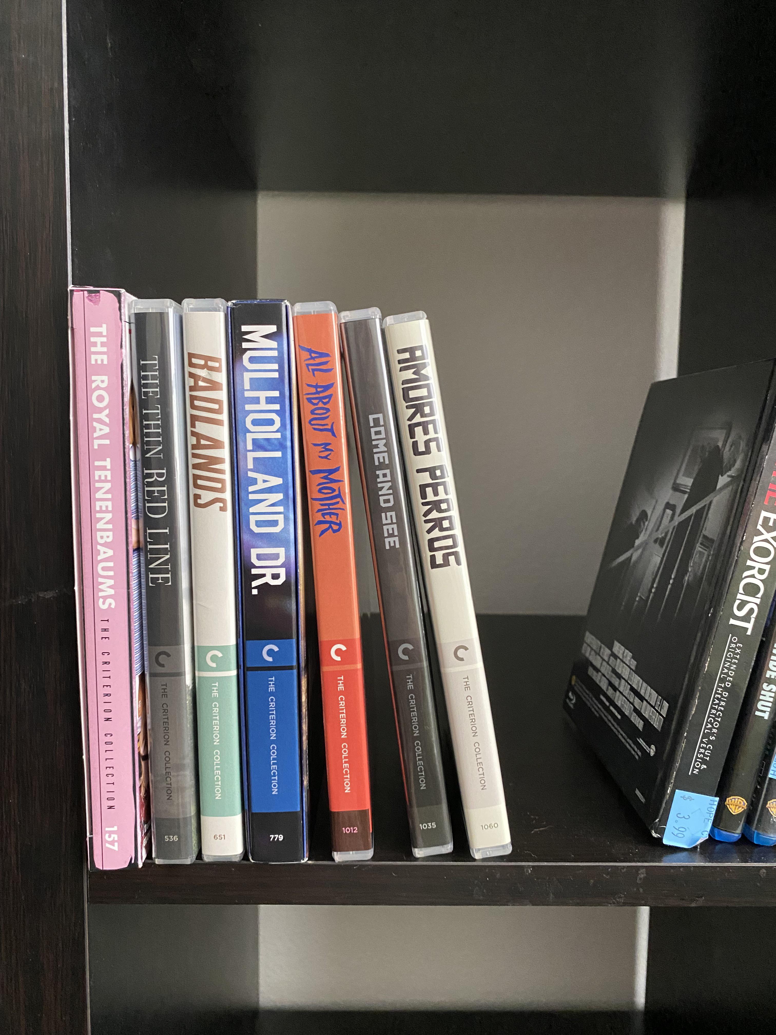 my barnes and noble order arrived! already had royal tenenbaums, all